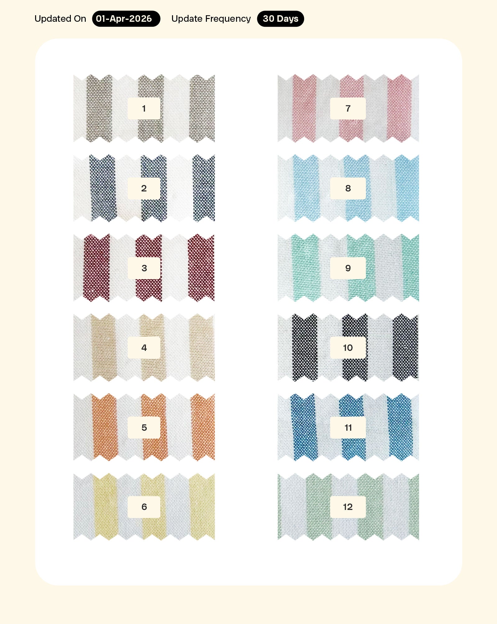 Soft Cotton Lining Yarn Dyed Fabric 57"