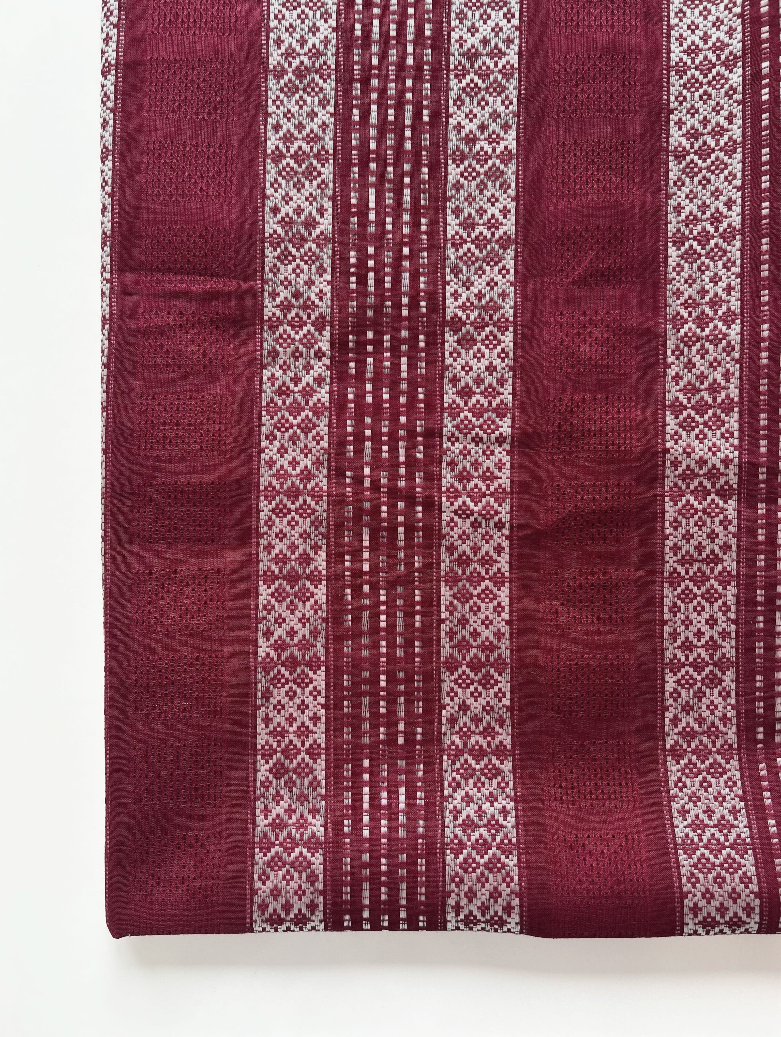 Cotton Leno Dobby Mill Dyed Fabric