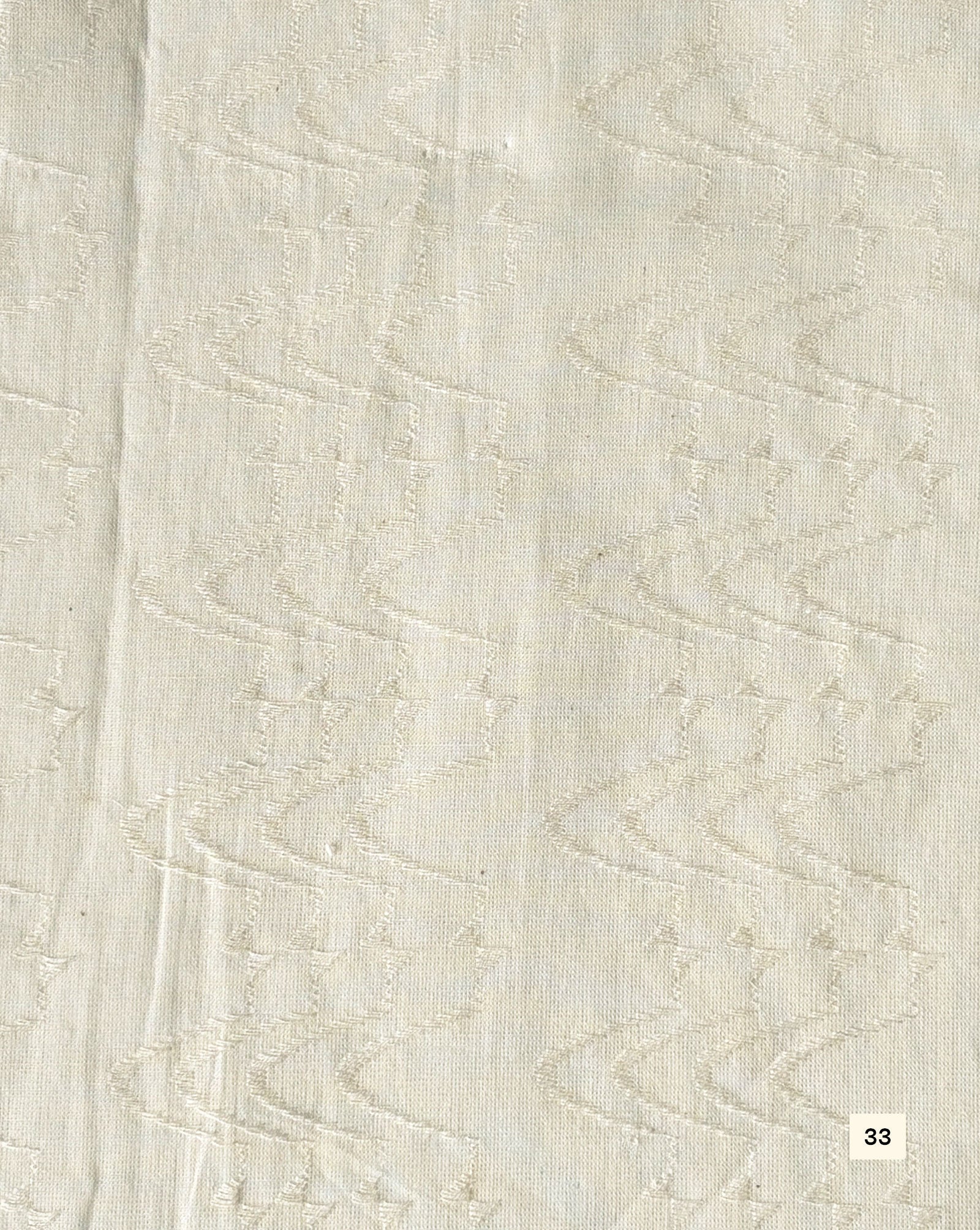 Greige Cotton Dobby fabric 48"