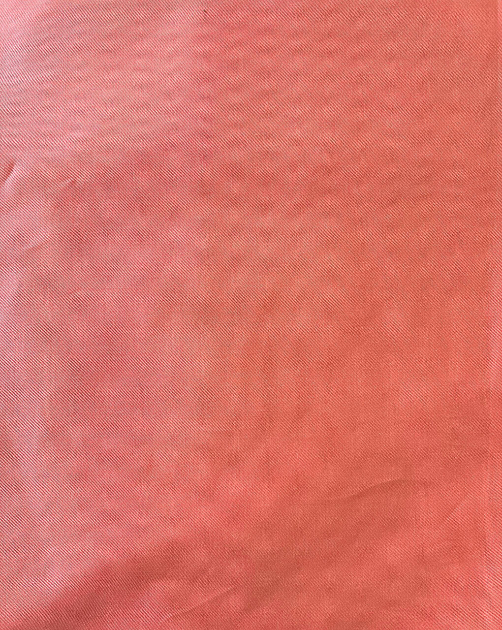 Pink 40s Cotton Twill Bio Finish Mill Dyed Fabric 57"