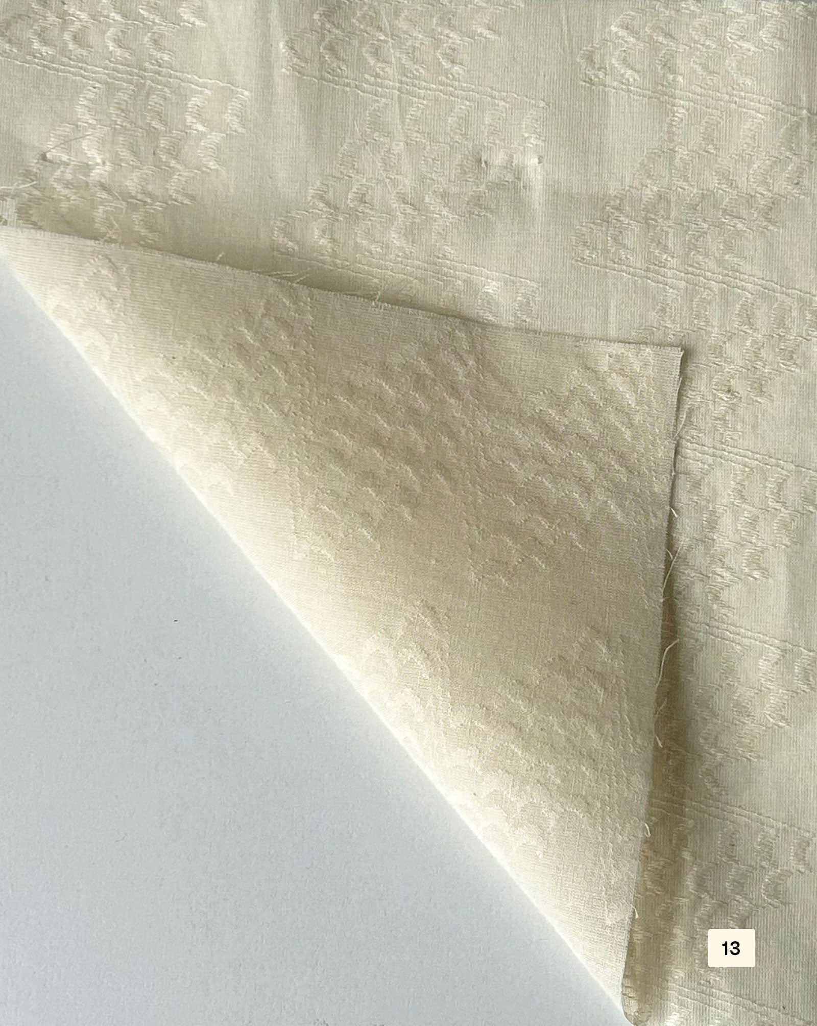 Greige Cotton Dobby fabric 48"