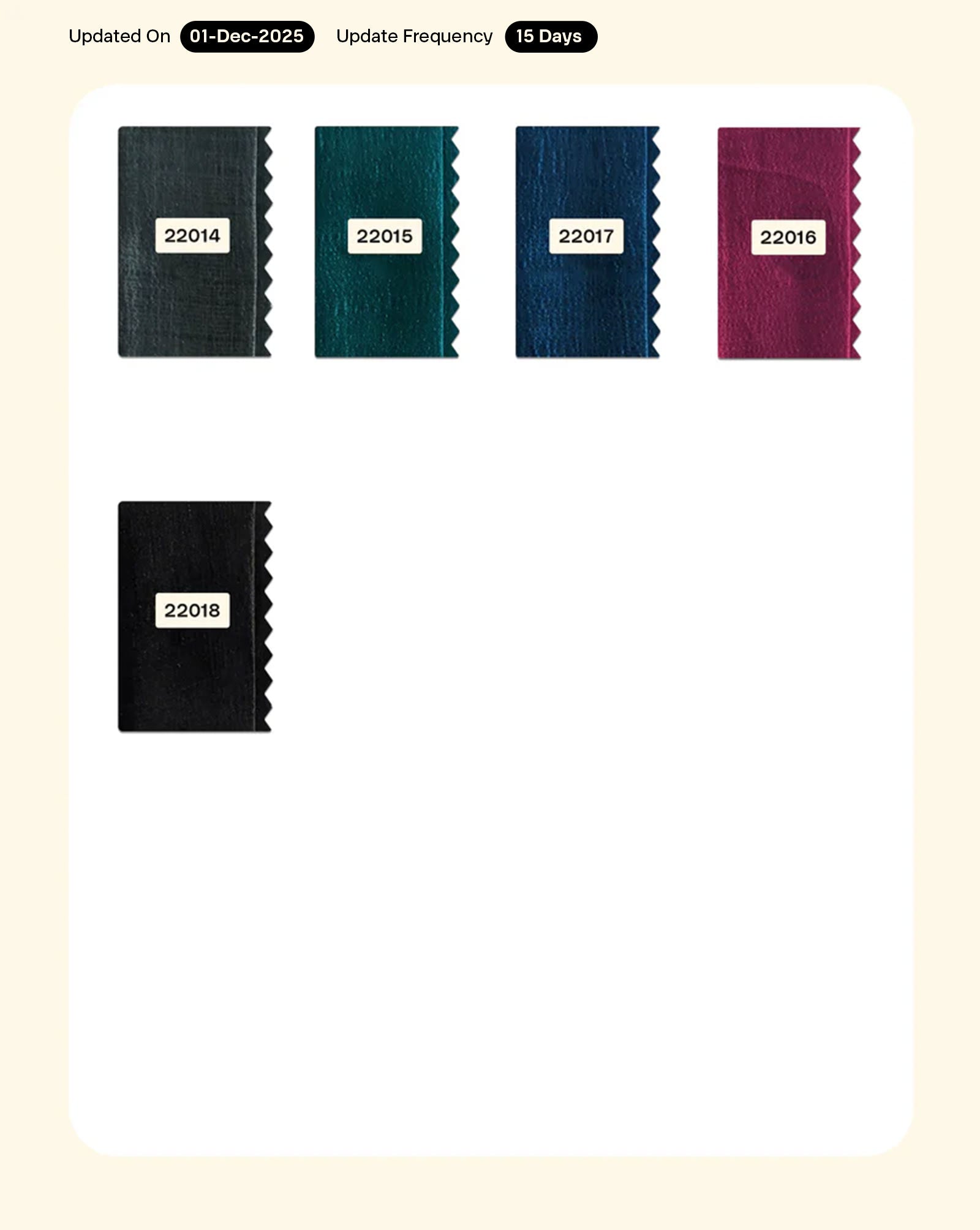 Poly Textured Fabric - 7.5 kg