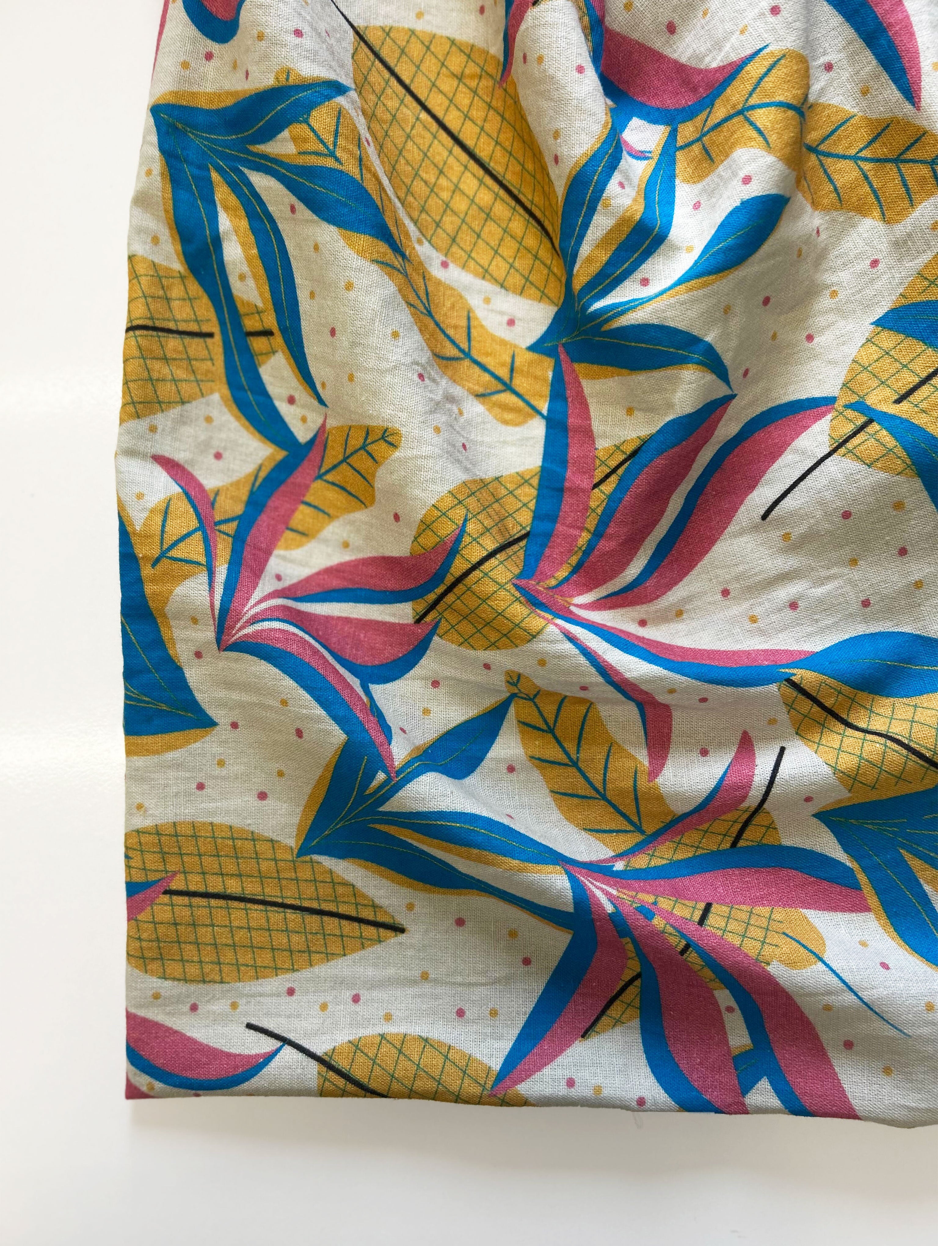 Digital Print 2/40s Cotton x 20s Flex Fabric