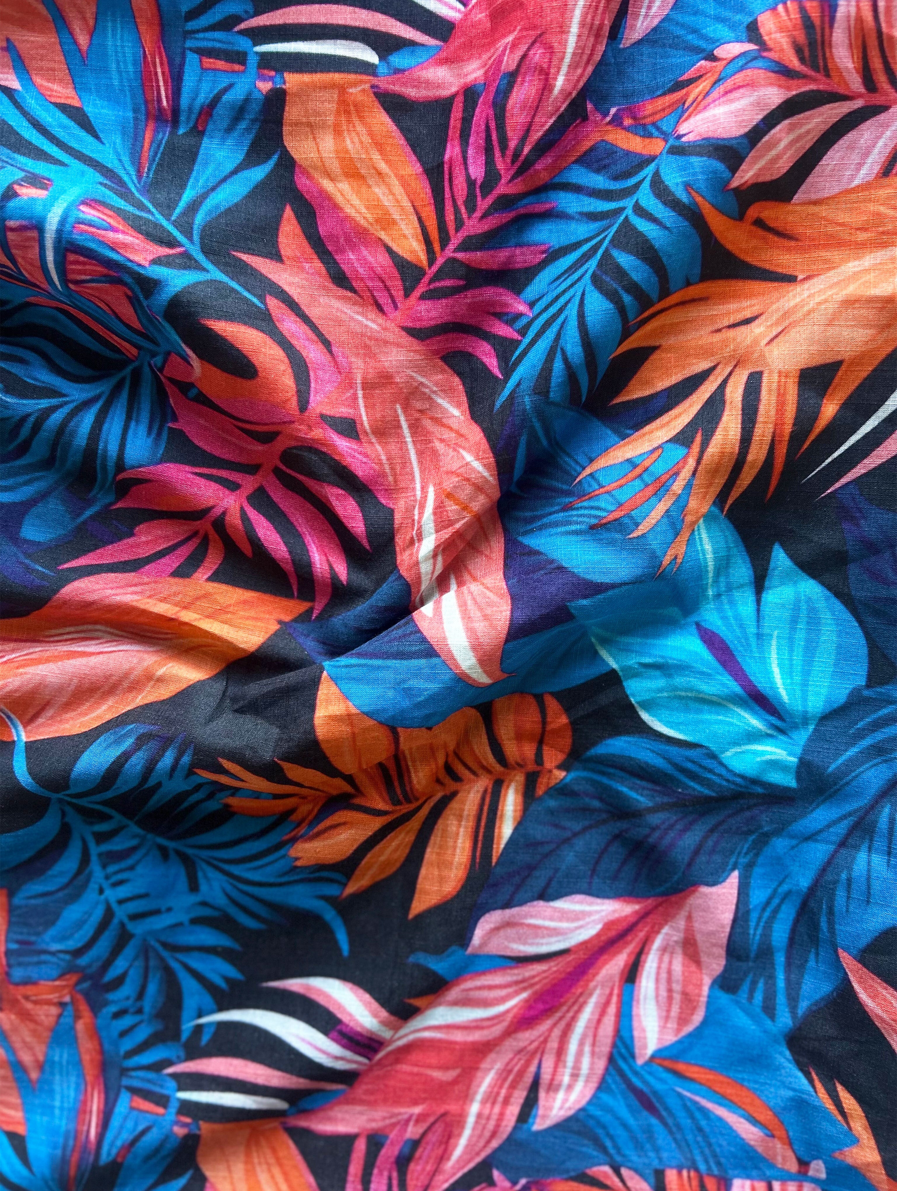 Digital Print 60s (92 x 88) Cotton Slub Fabric