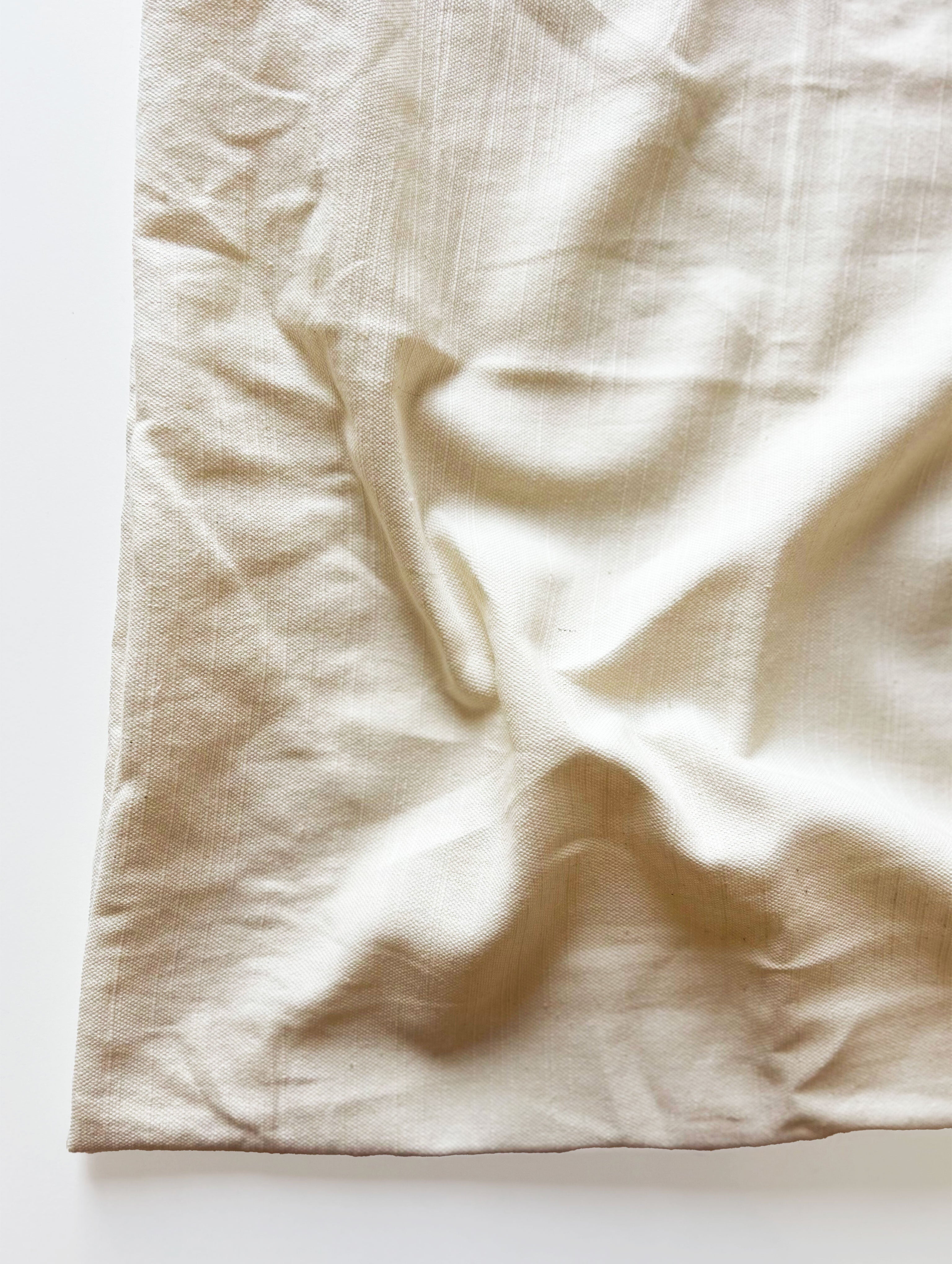 16s x 8s Cotton Slub Duck Fabric 60" - ( Swatch 10x12" )