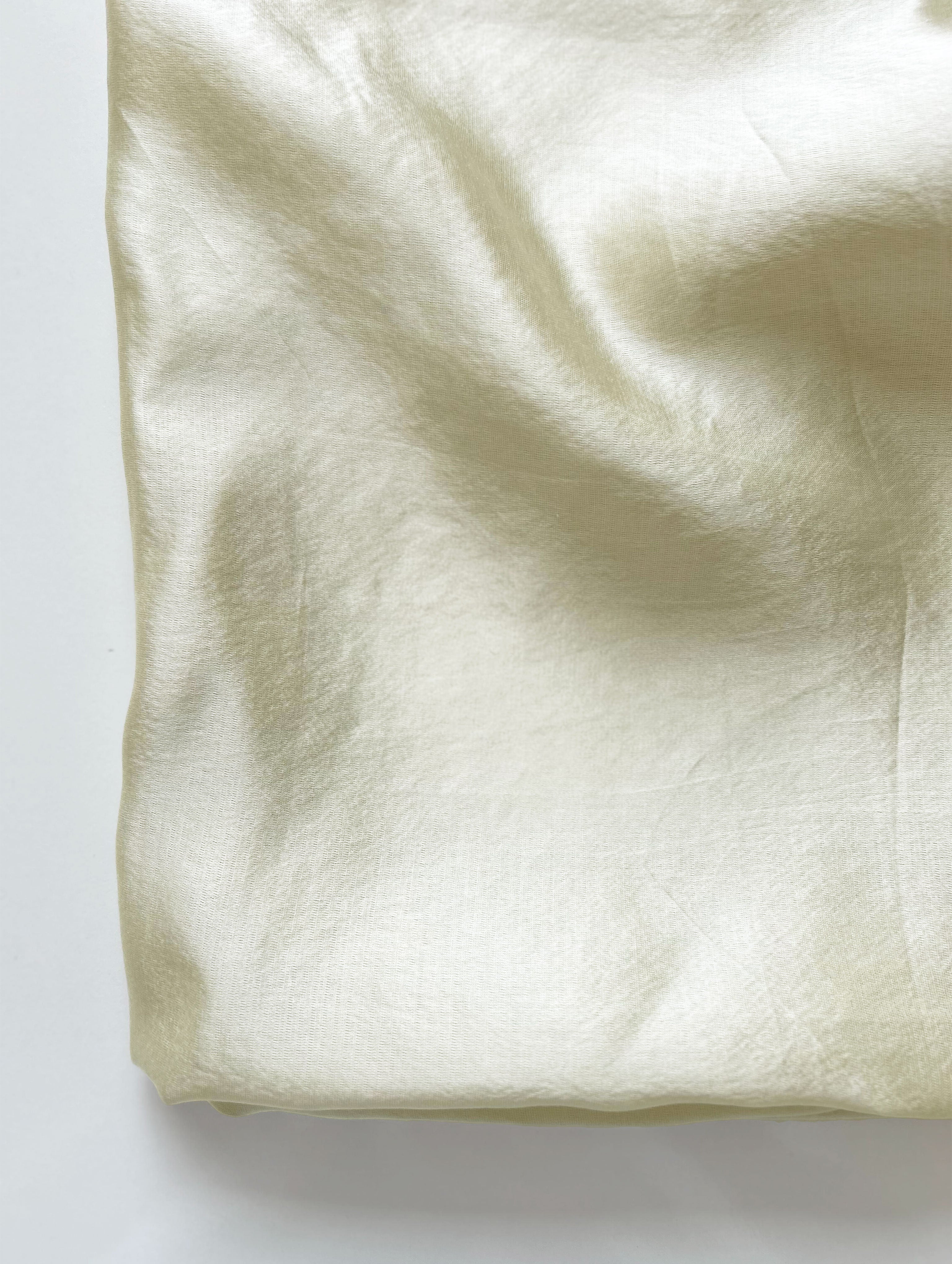 115 Gram Viscose Gold Modal Satin Fabric
