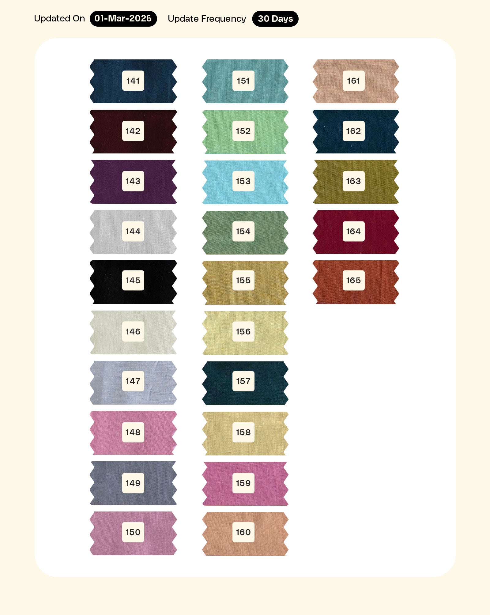 60s Cotton Cambric Mill Dyed Fabric