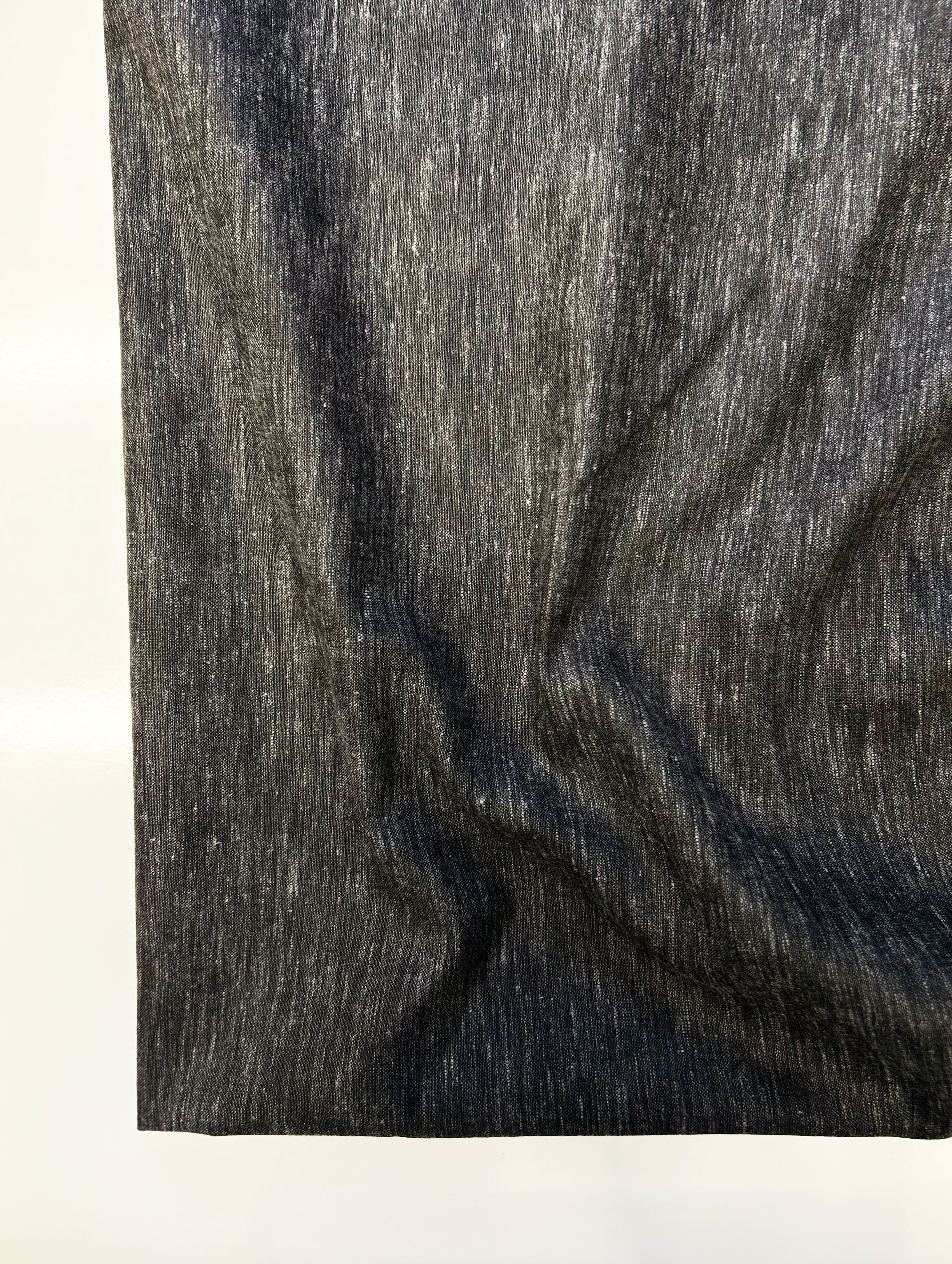 Blended Cotton Slub Yarn Dyed Denim Fabric 58"