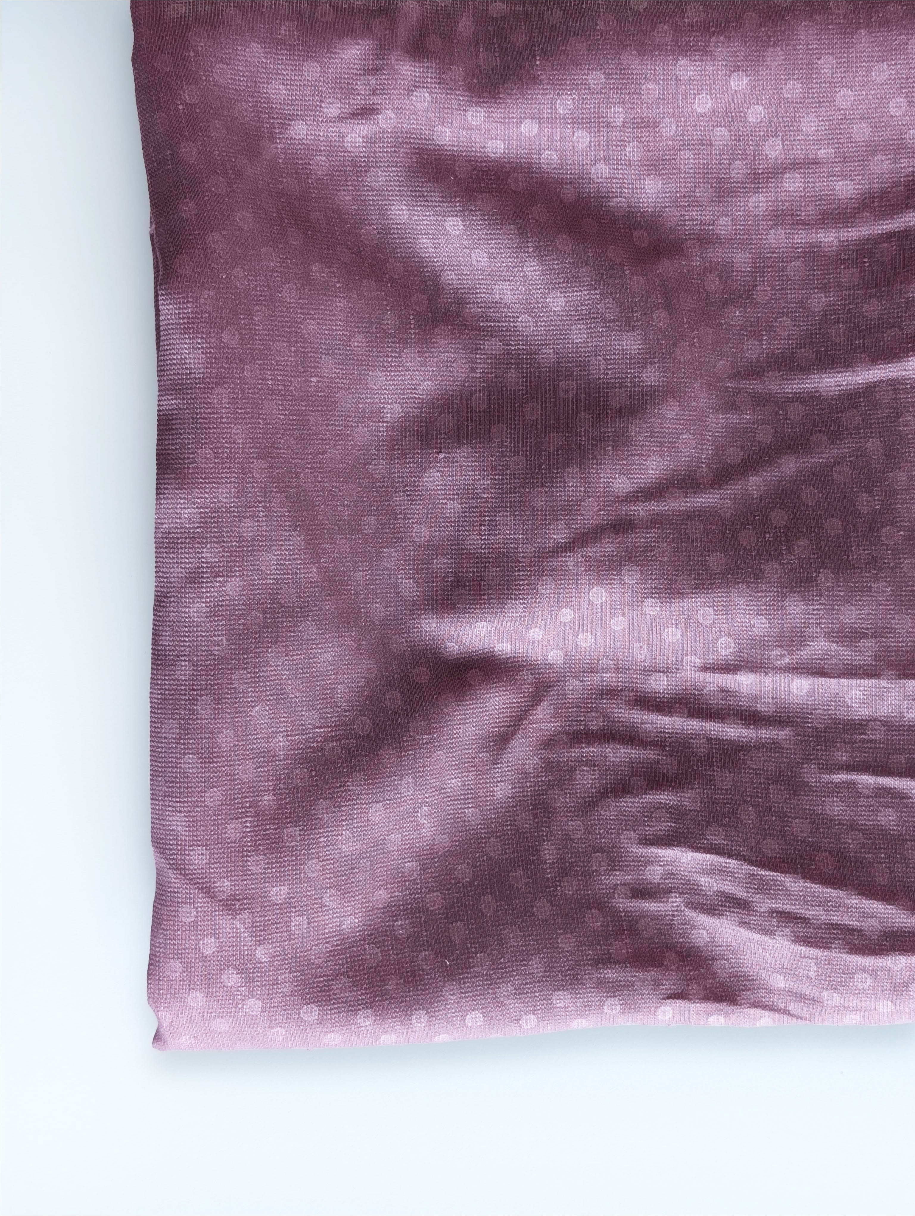 Poly Slub Polka Dot Fabric - 18 kg