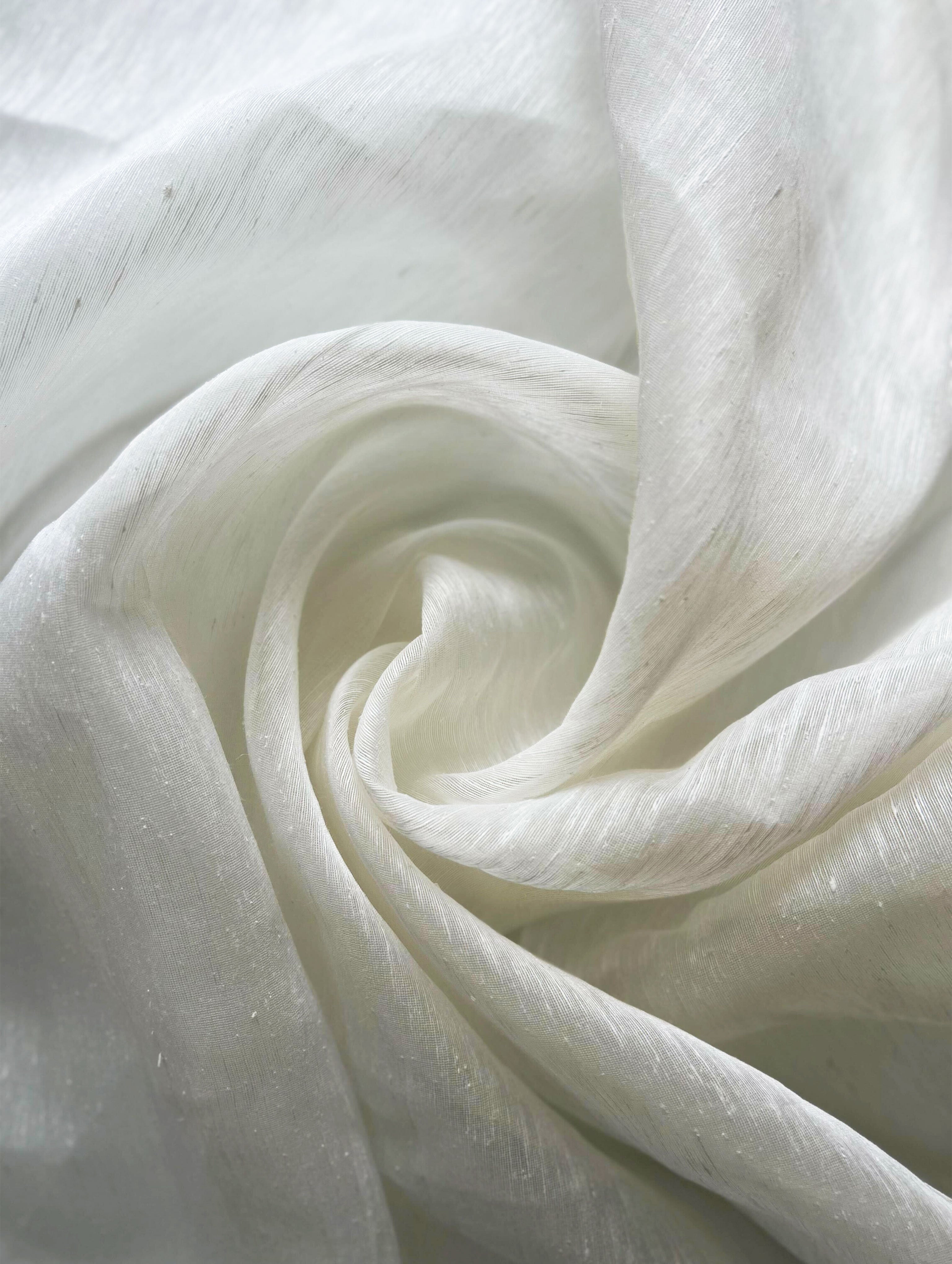 90 Gram Linen Chanderi Fabric