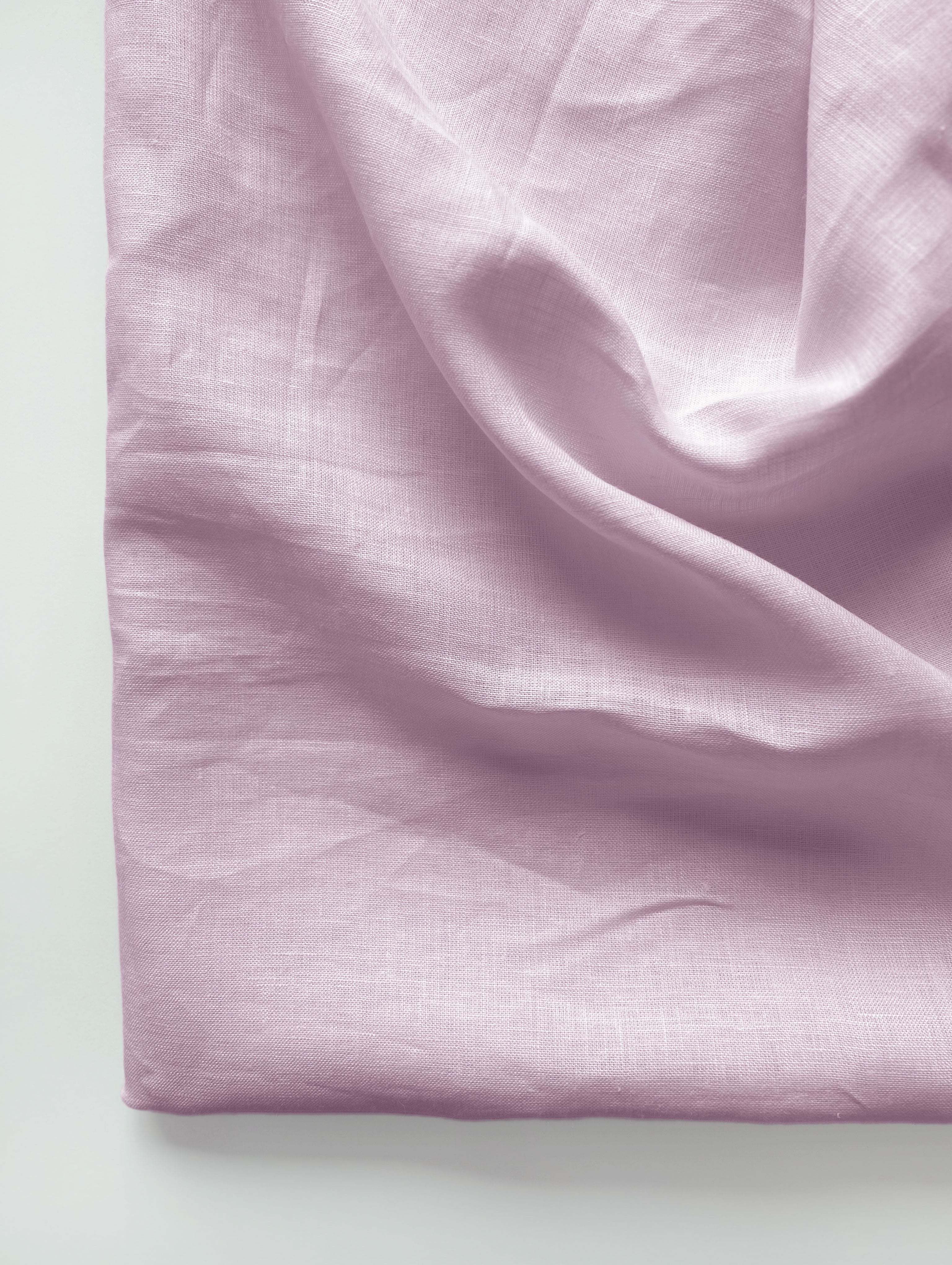 Pink Dyed 40 Lea Pure Linen Mill Dyed Fabric 58"