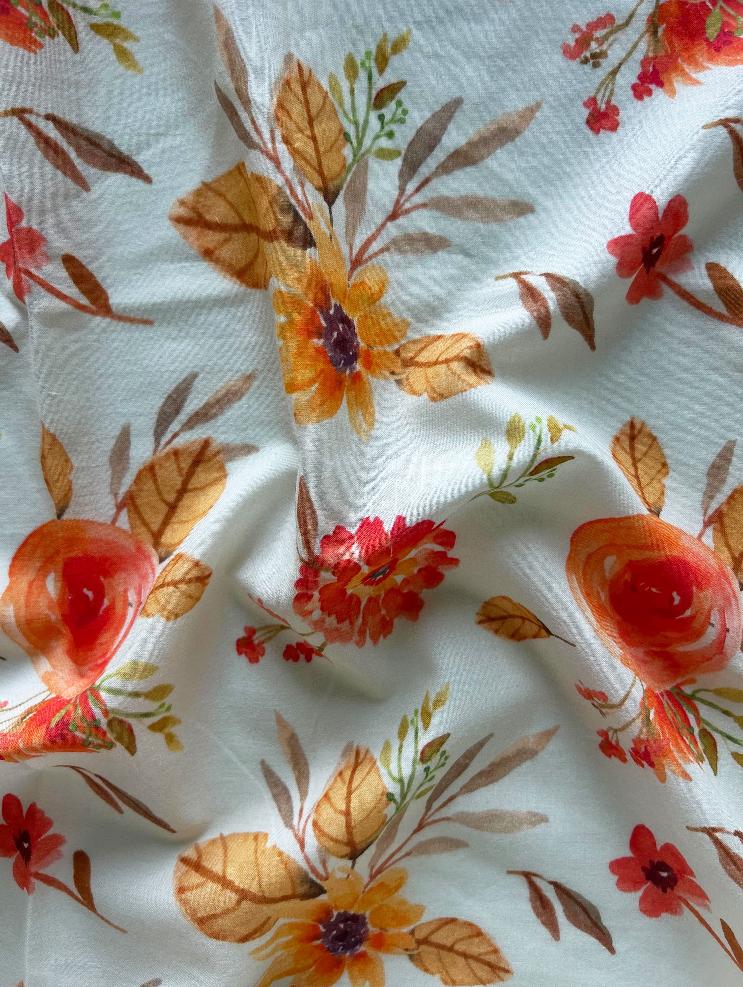 Digital Print 60s (92 x 88) Cotton Fabric ( Airjet )