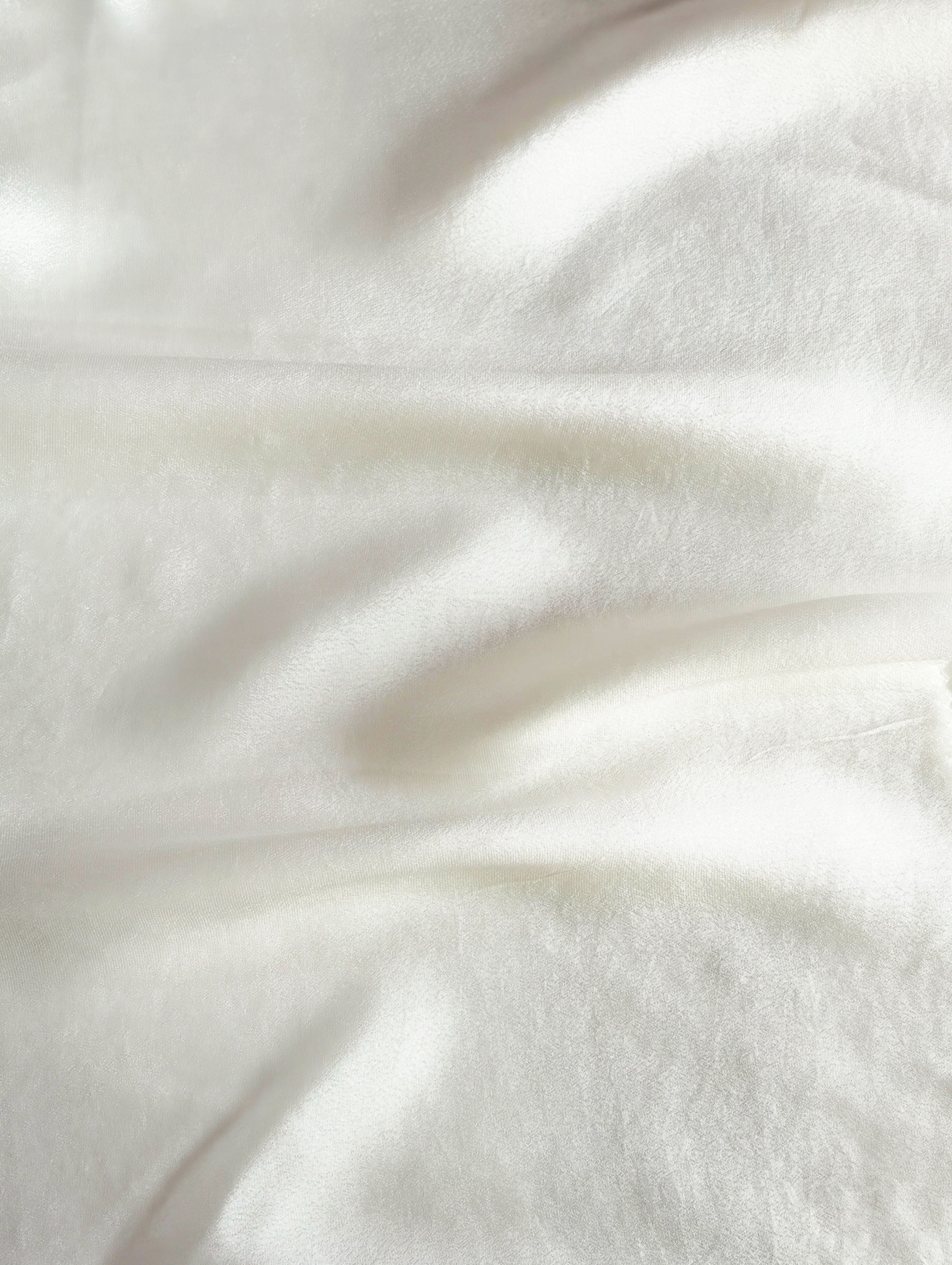 Viscose Bemberg Natural Crepe Fabric