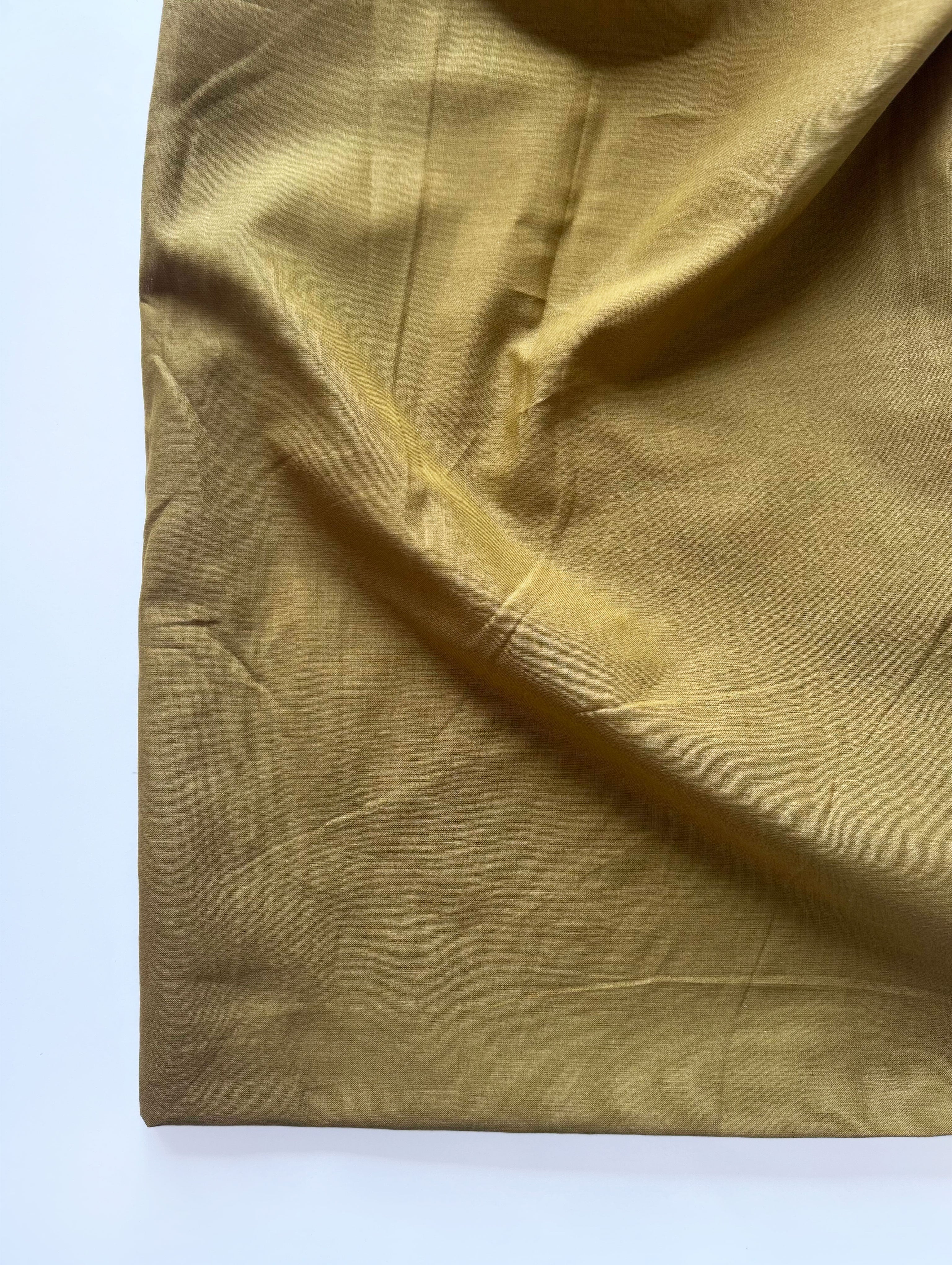 60s Cotton Cambric Mill Dyed Fabric 56"