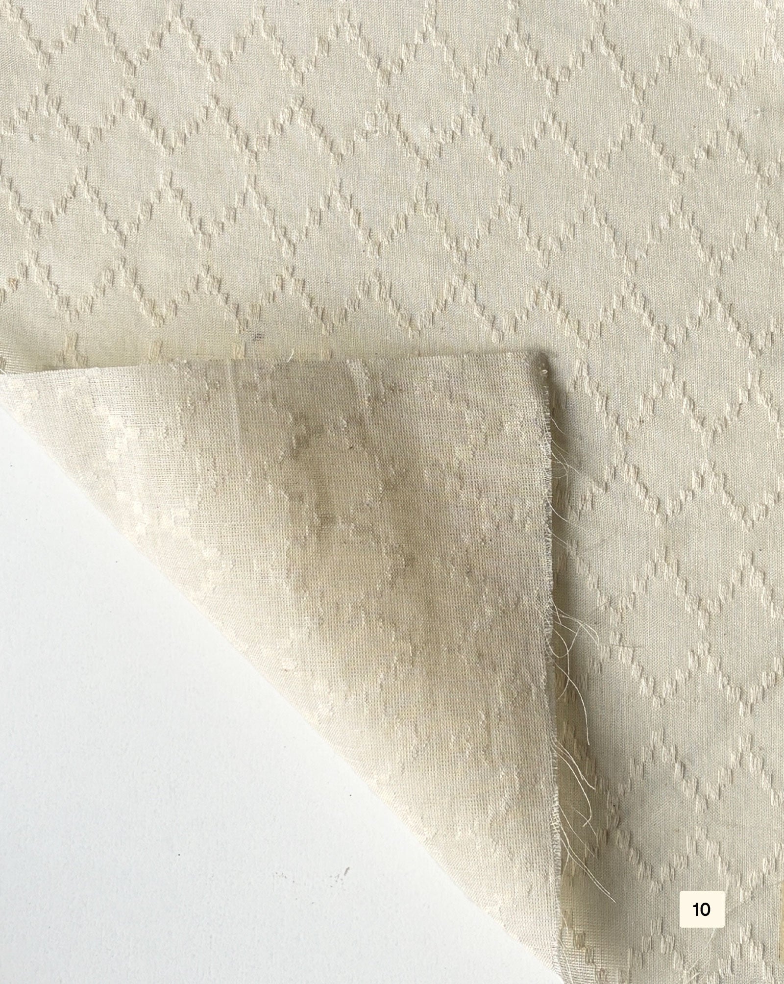 Greige Cotton Dobby fabric 48"