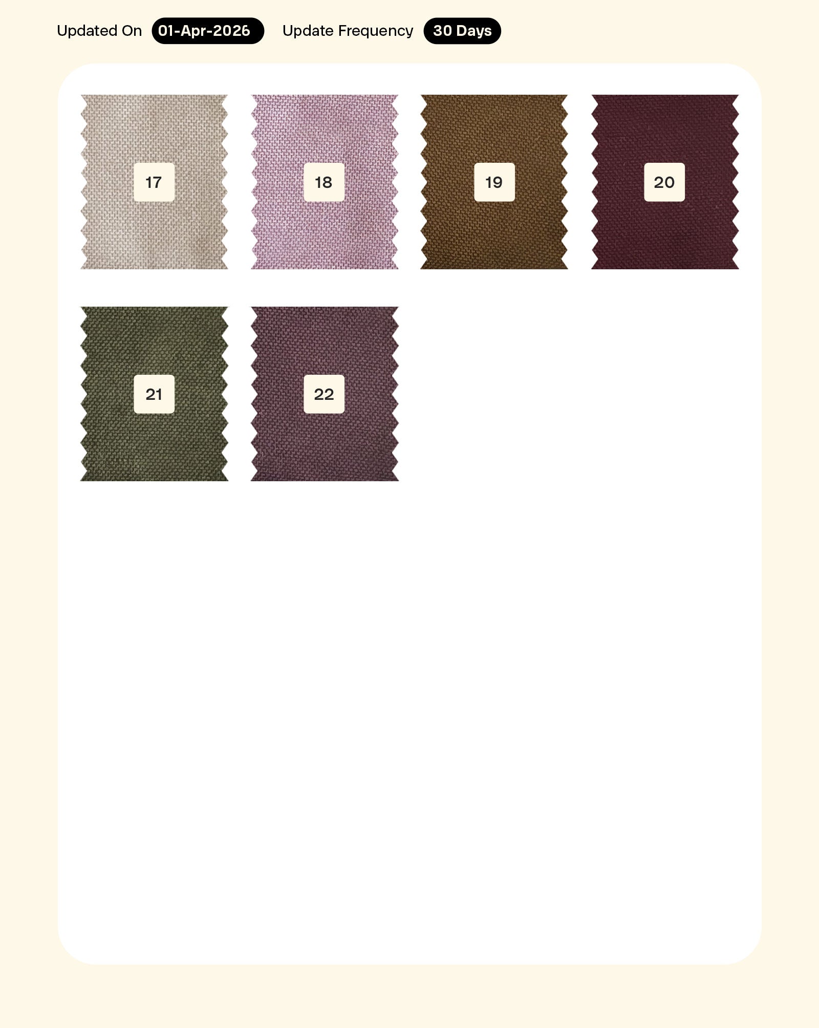 Cotton Mill Dyed Fabric 58"