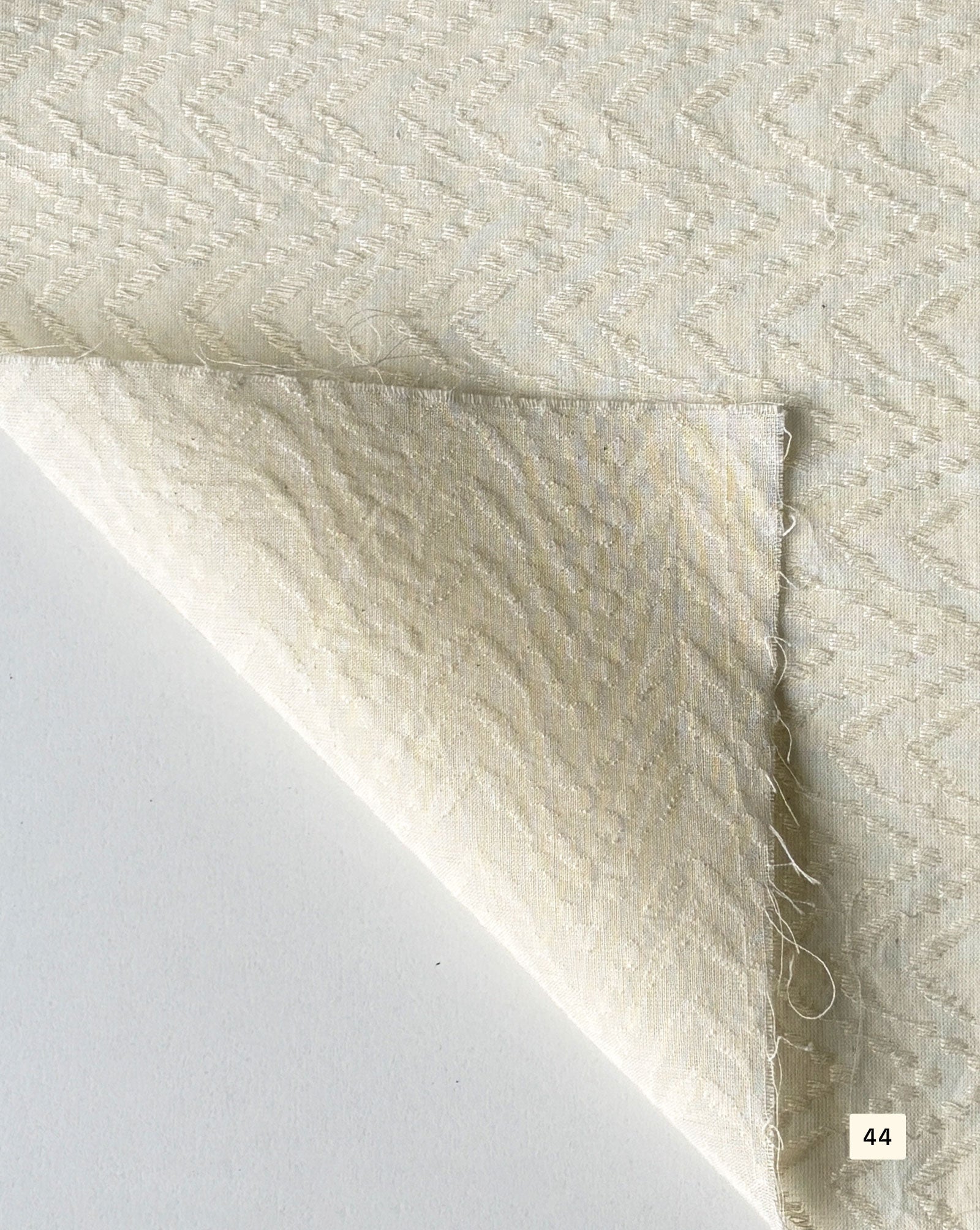 Greige Cotton Dobby fabric 48"