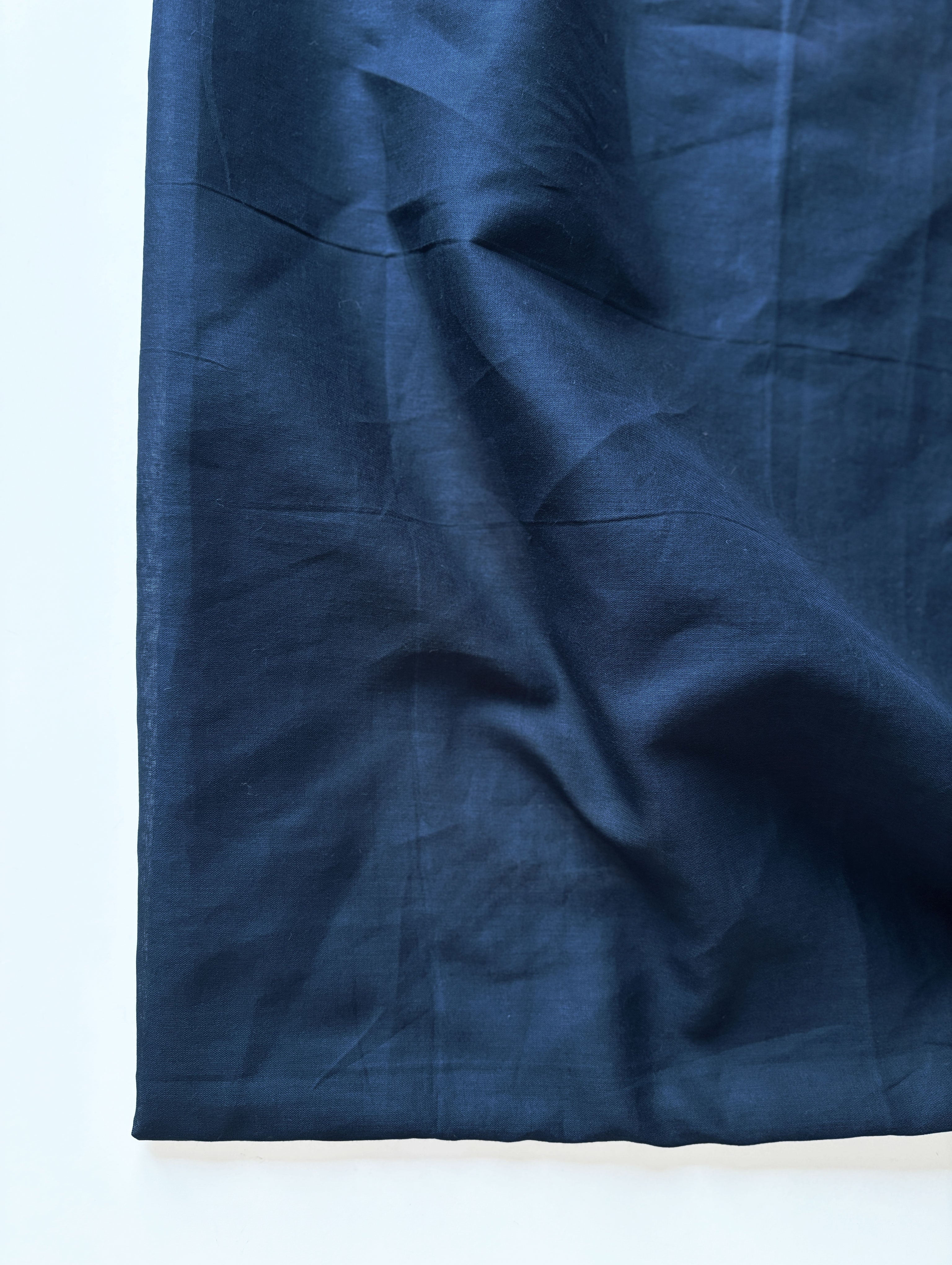 Navy Blue (92 x 80) Voile Cotton Mill Dyed Fabric