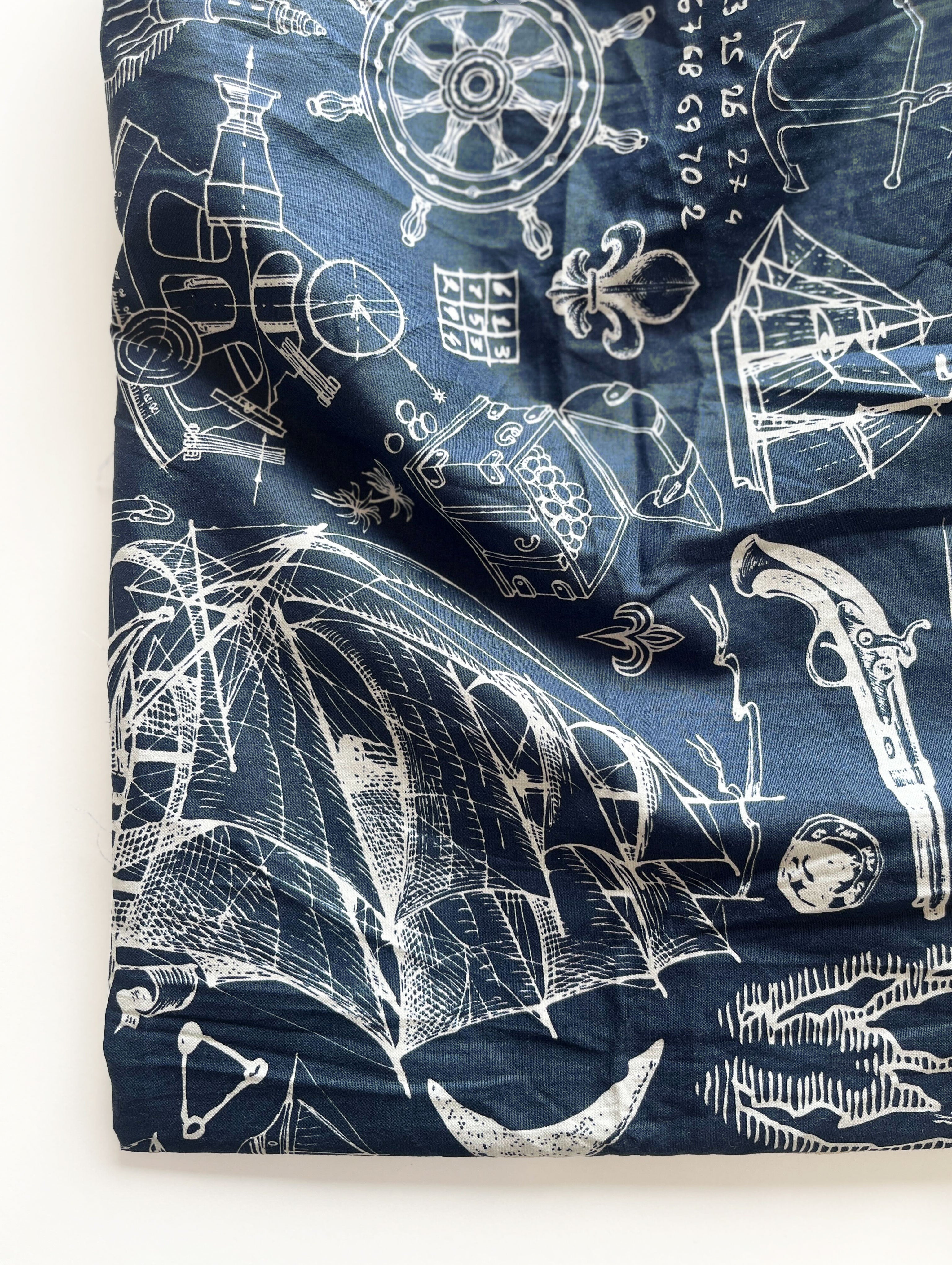 Digital Print 40s (132 x 72) Cotton Poplin Fabric 58"