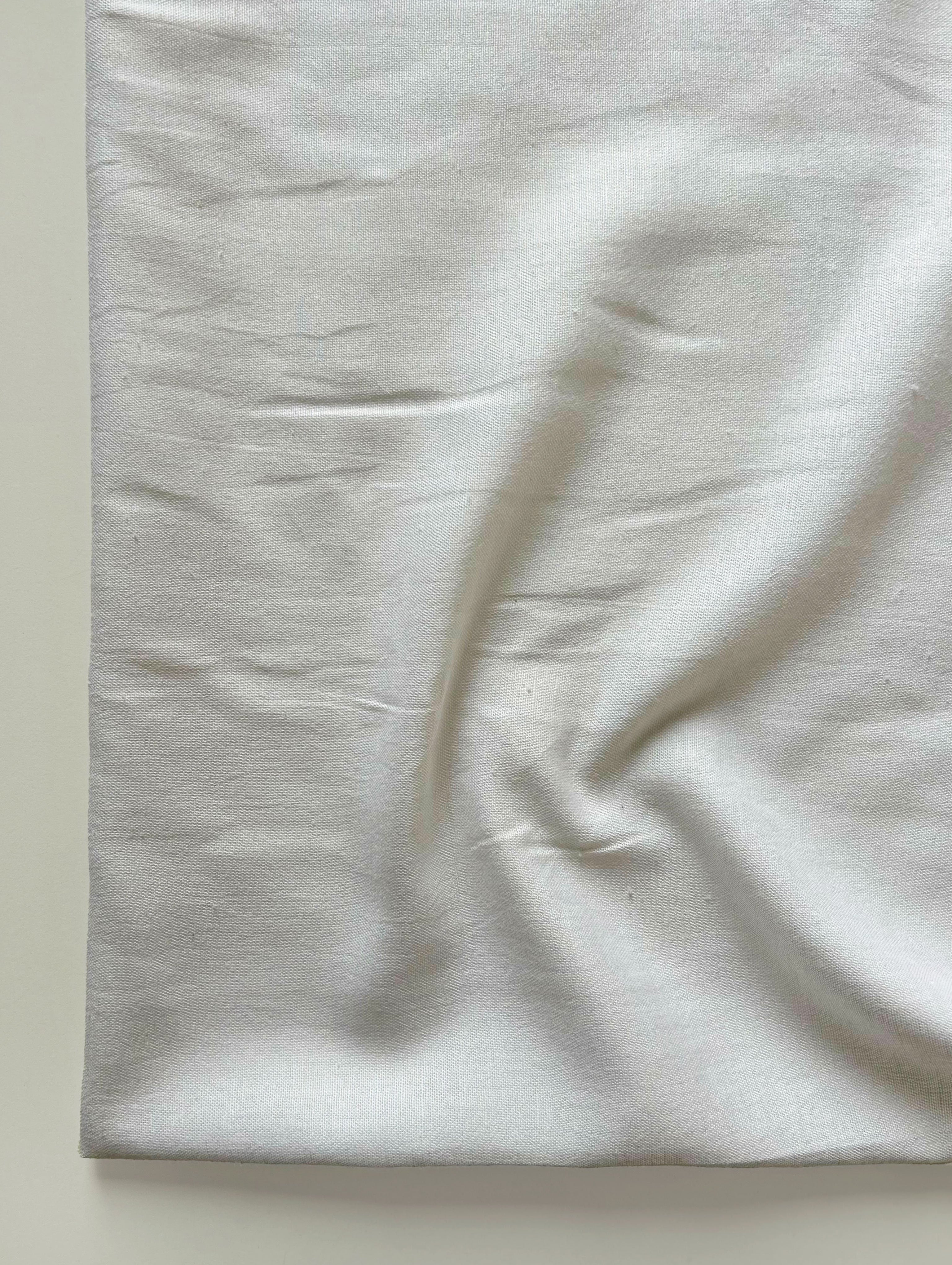 White Viscose Flex Mill Dyed Fabric - 12 kg