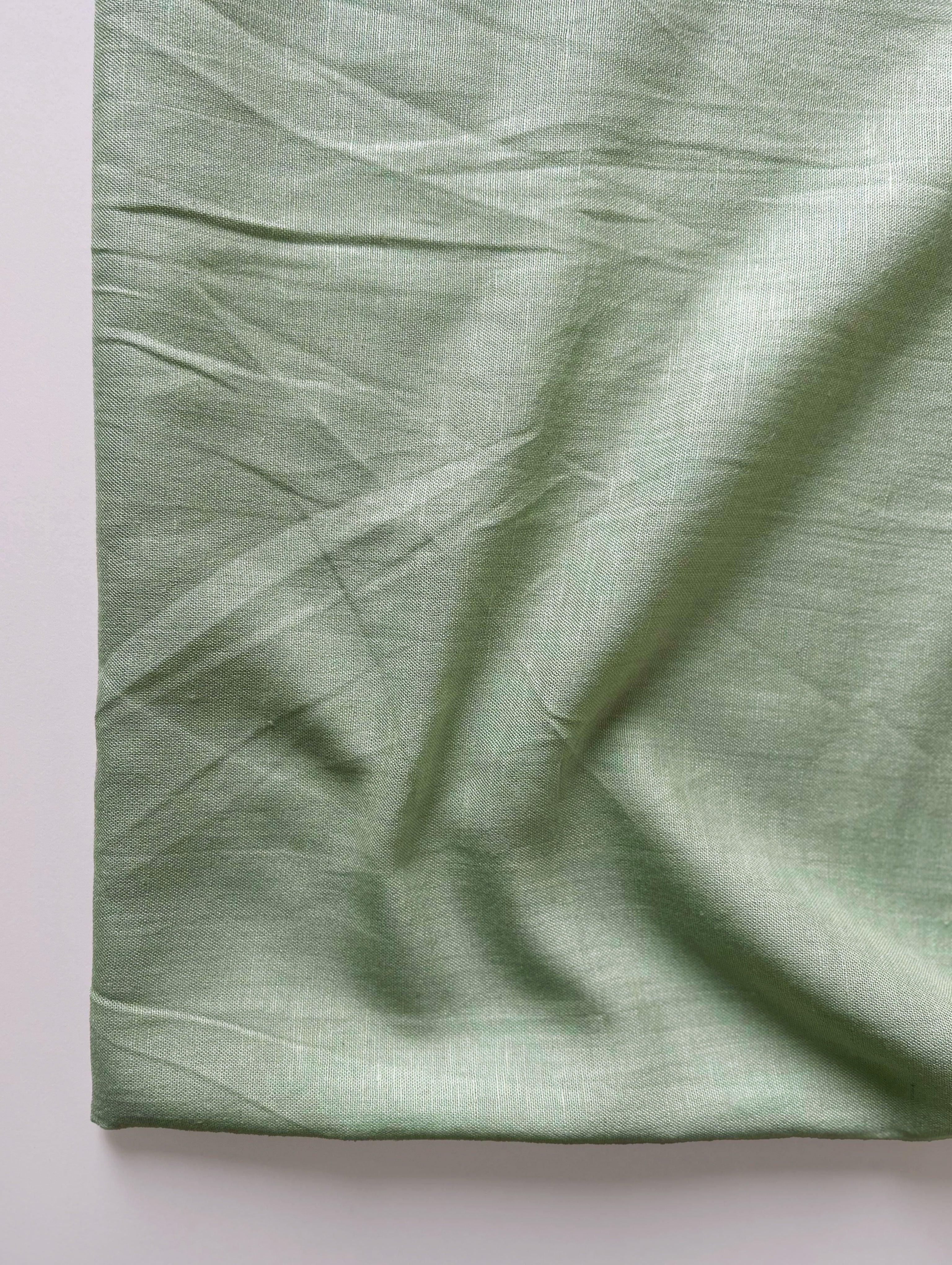 Light Green Viscose Flex Mill Dyed Fabric - 12 kg