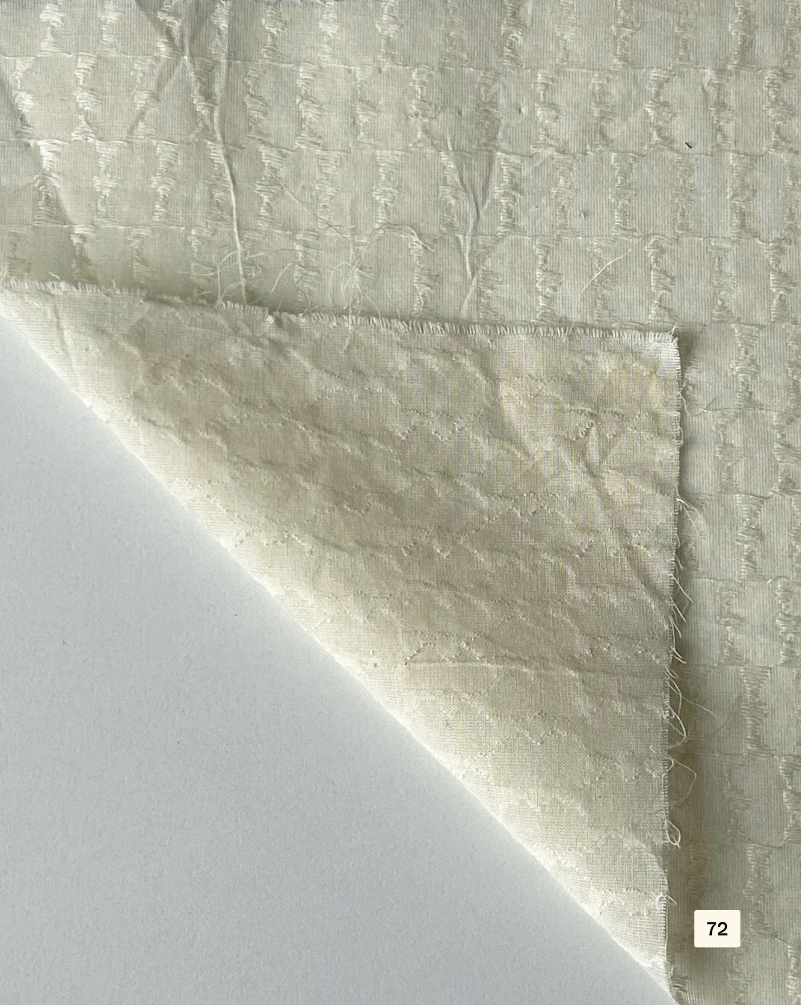 Greige Cotton Dobby fabric 48"