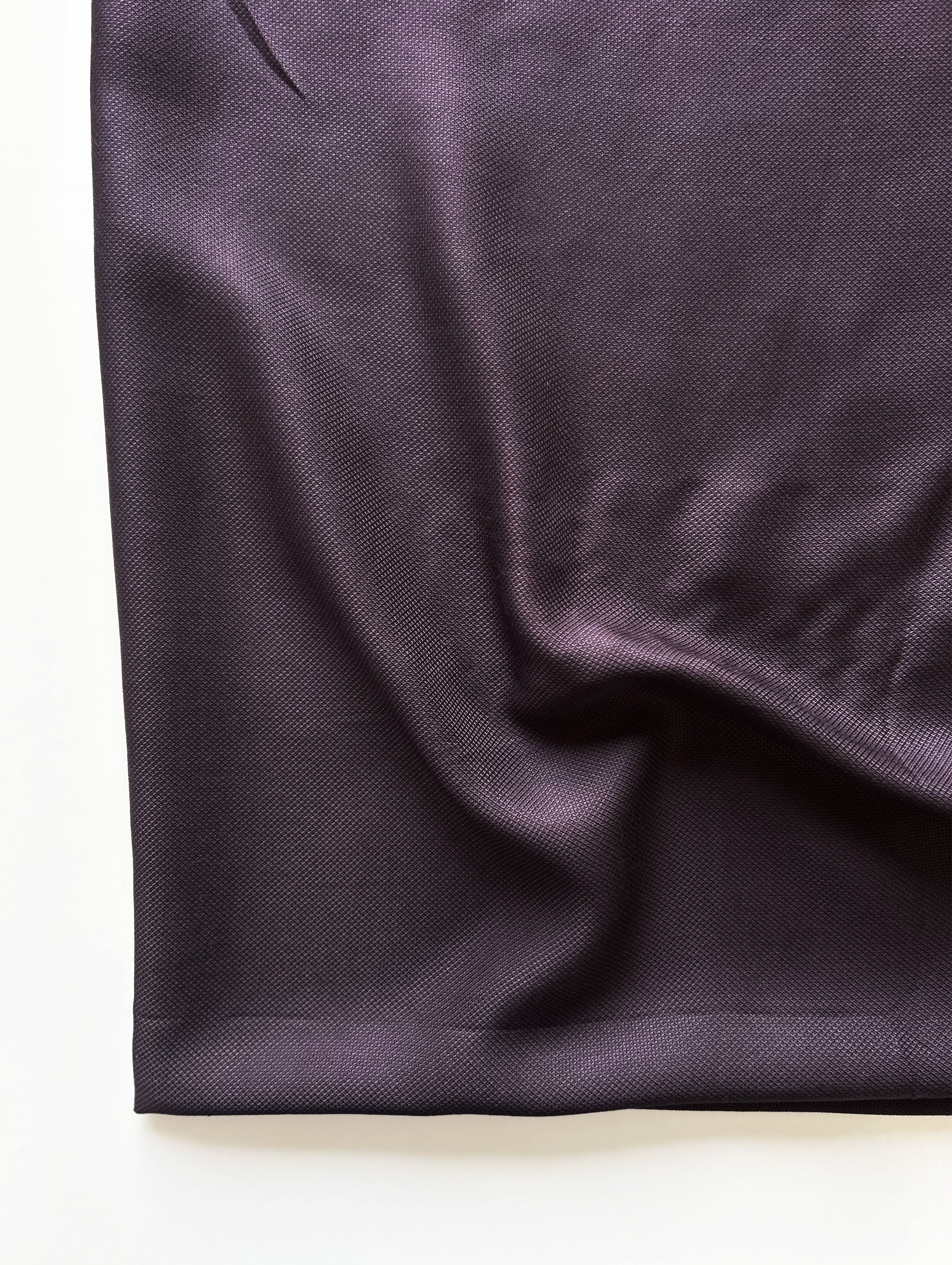 Dark Purple LENZING™ Modal Dobby Mill Dyed Fabric 56"