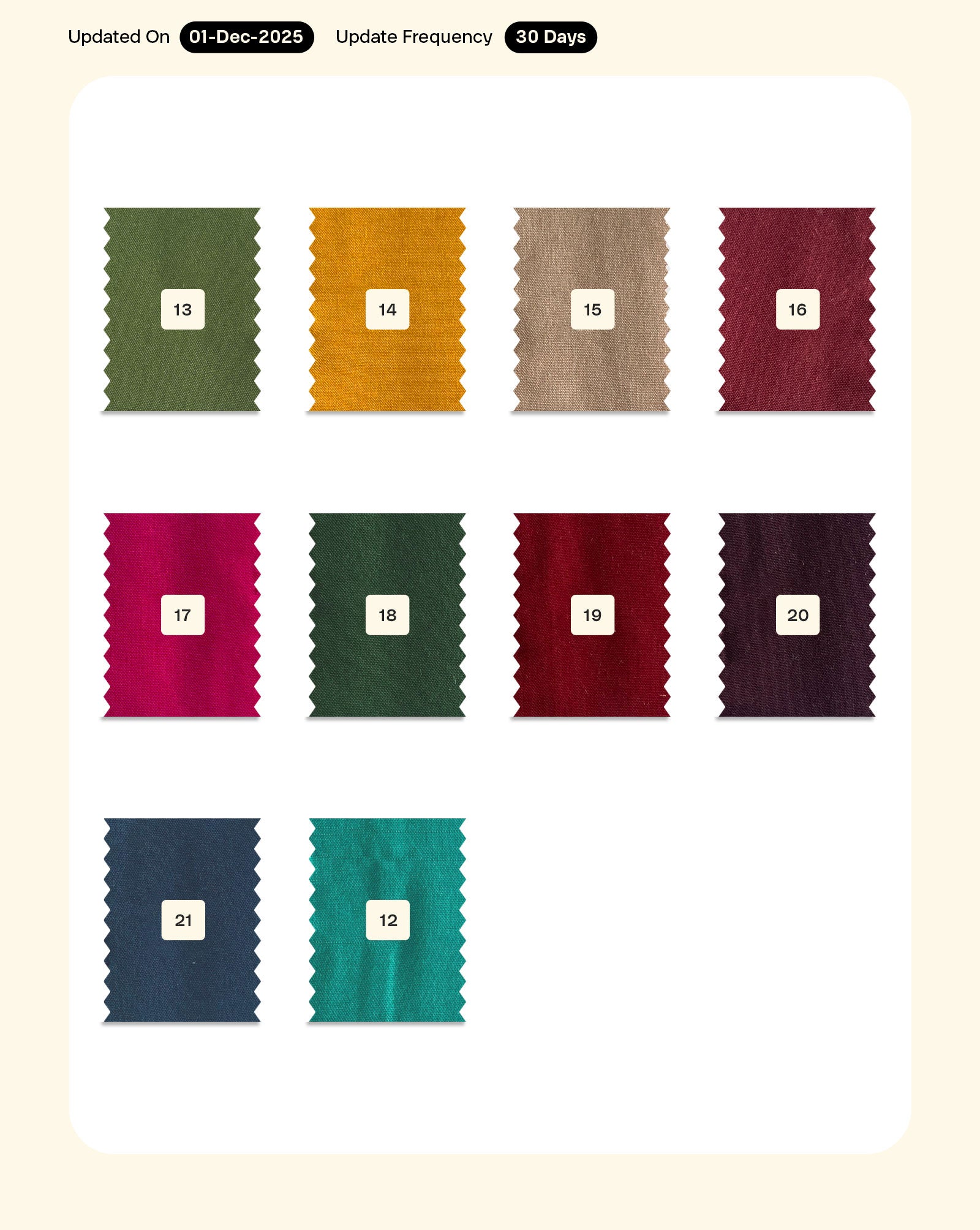 30s Liva Heavy Rayon Plain Mill Dyed Fabric 58" - 21 kg