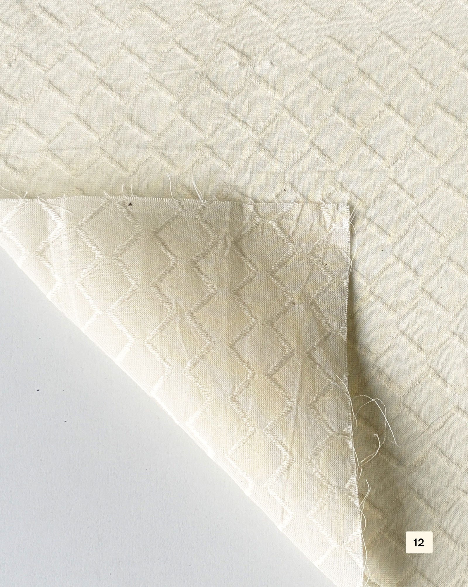Greige Cotton Dobby fabric 48"