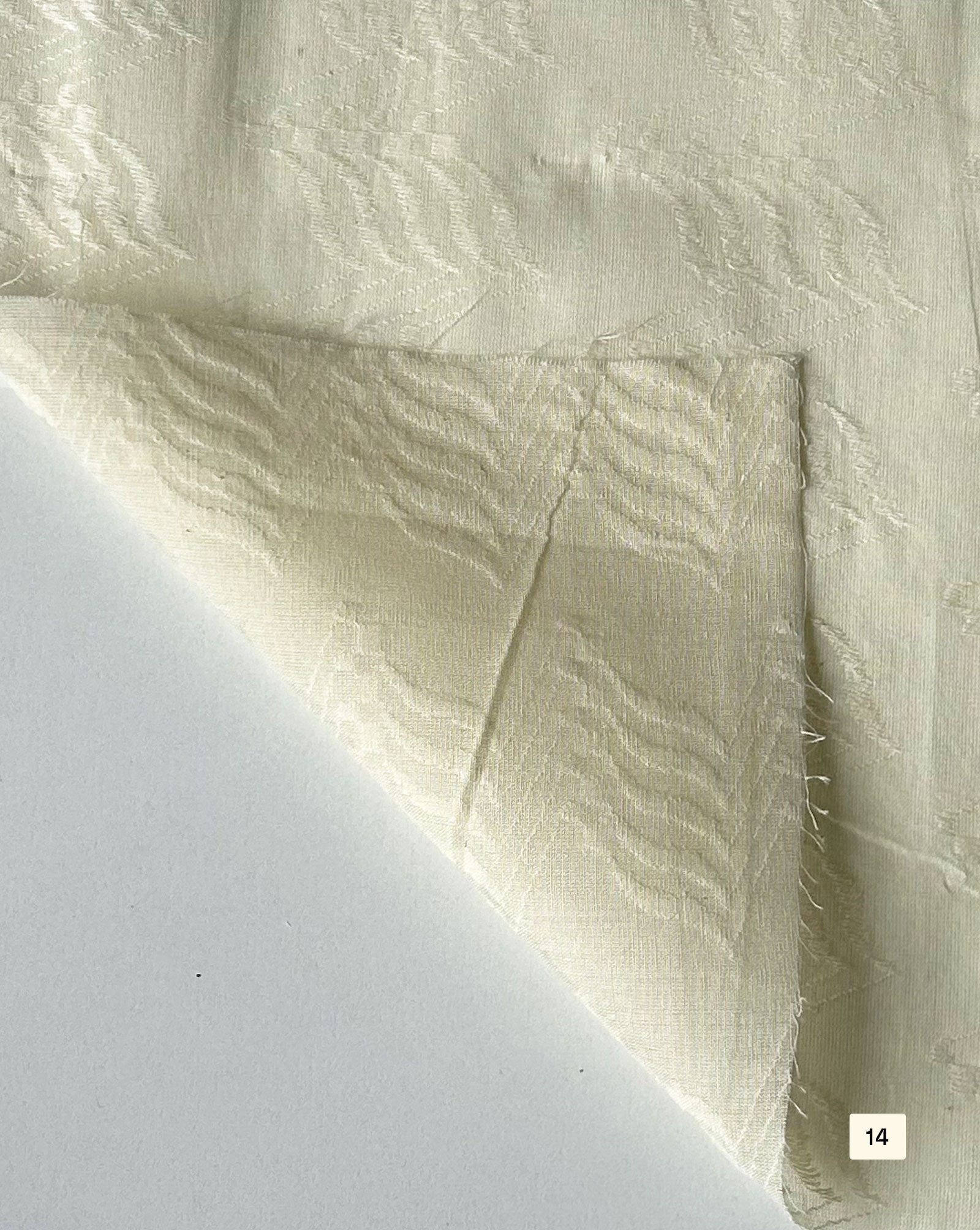 Greige Cotton Dobby fabric 48"