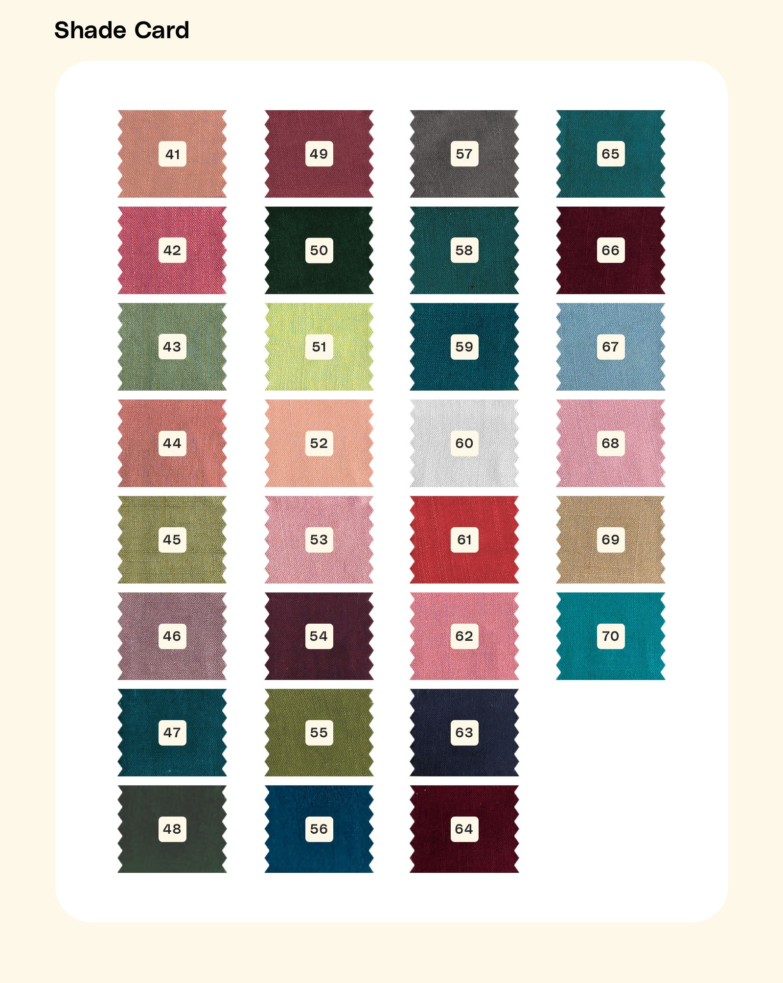 Viscose Slub Mill Dyed Fabric - 12 kg