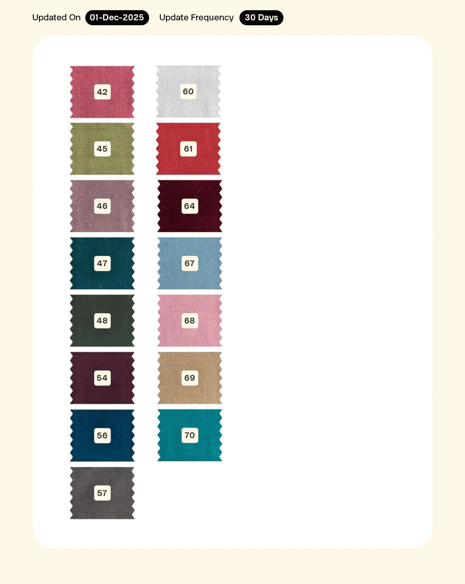 Viscose Slub Mill Dyed Fabric - 12 kg