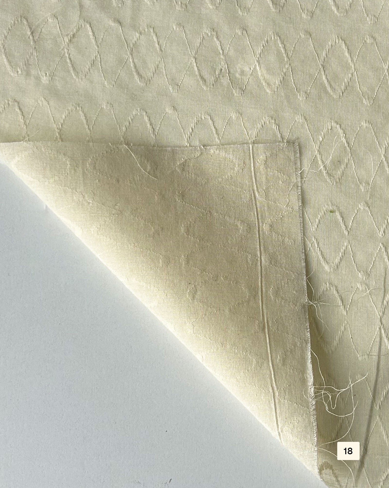 Greige Cotton Dobby fabric 48"