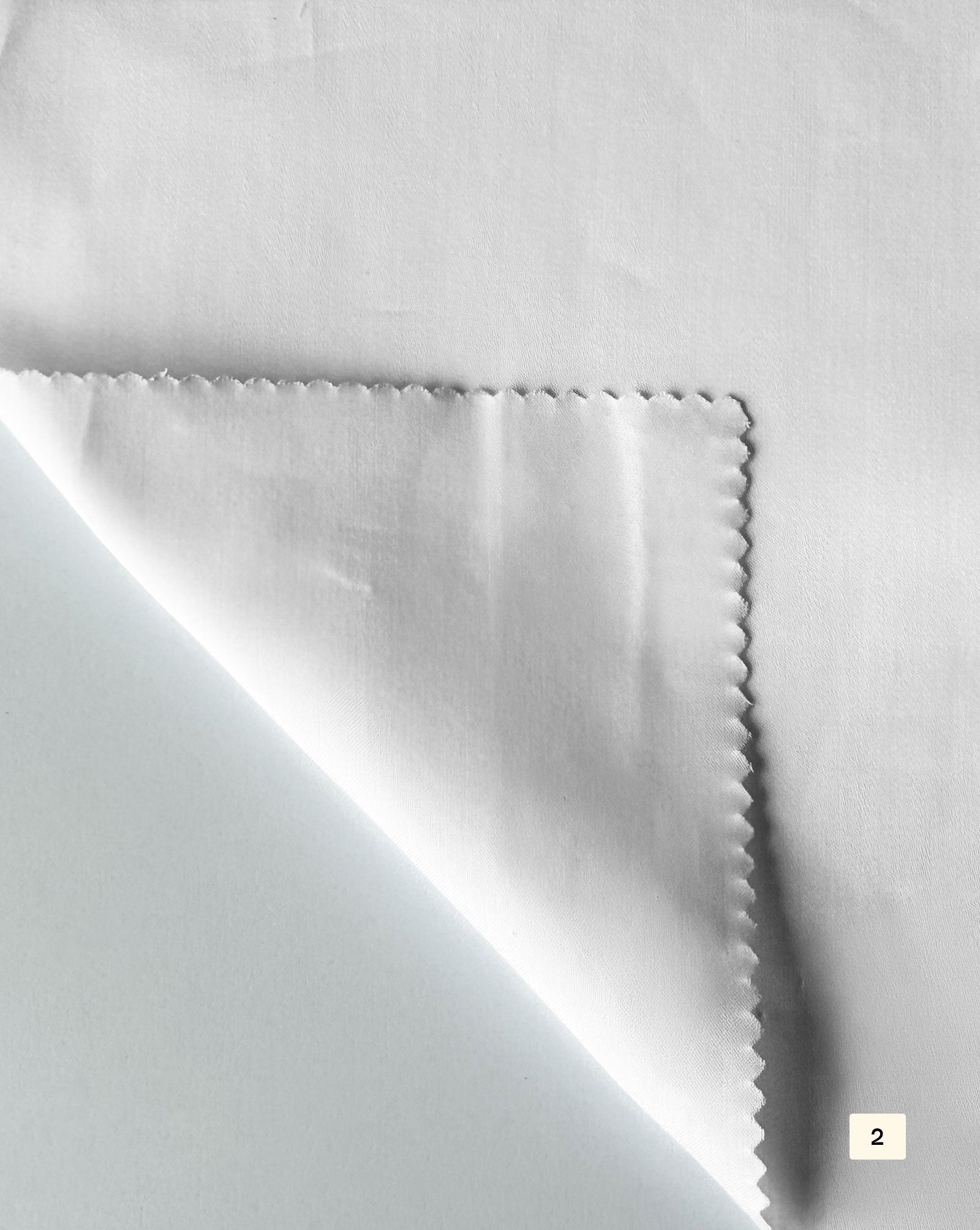60s*50s Cotton Satin White Fabric 58"