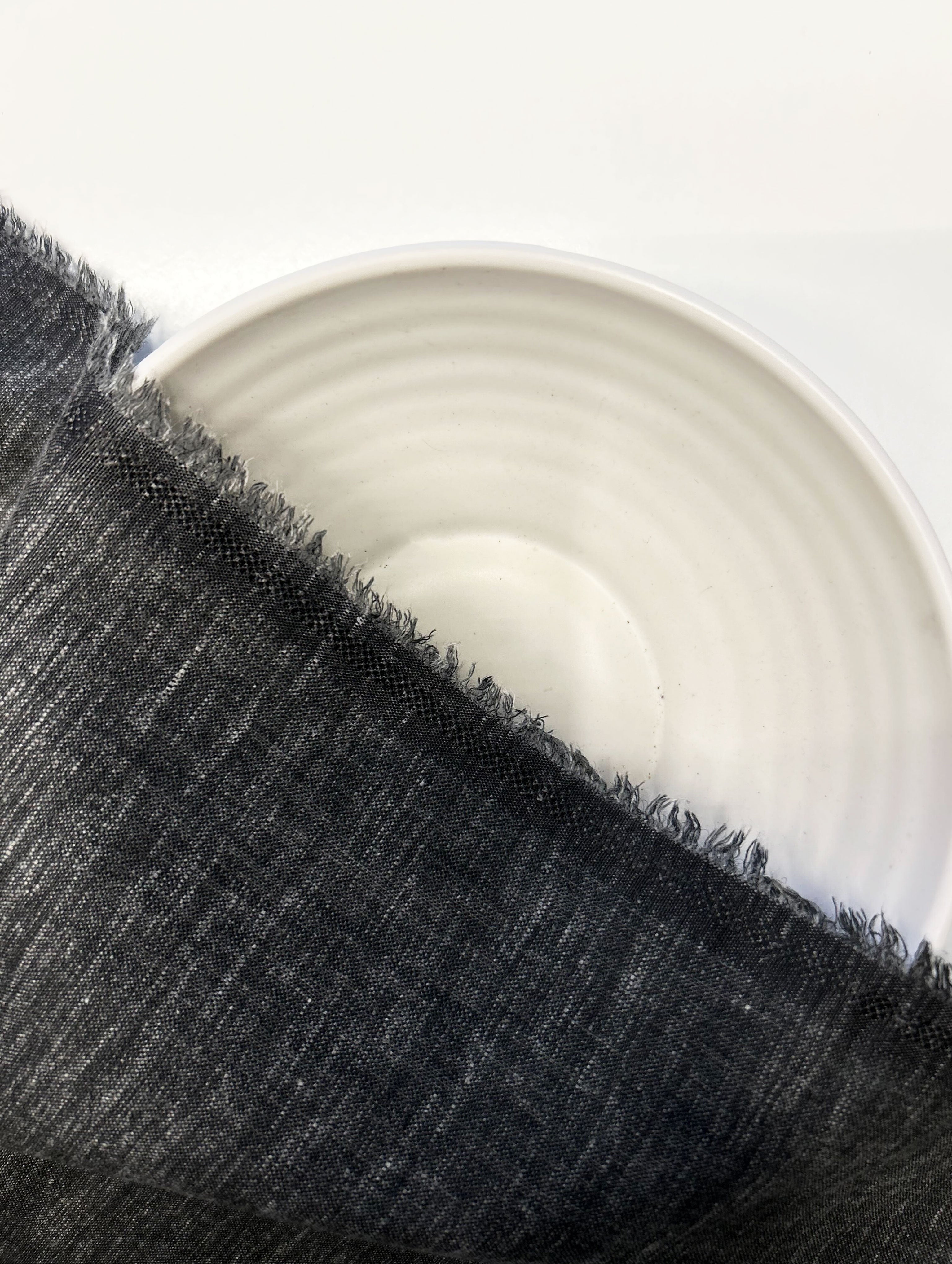 Blended Cotton Slub Yarn Dyed Denim Fabric 58"