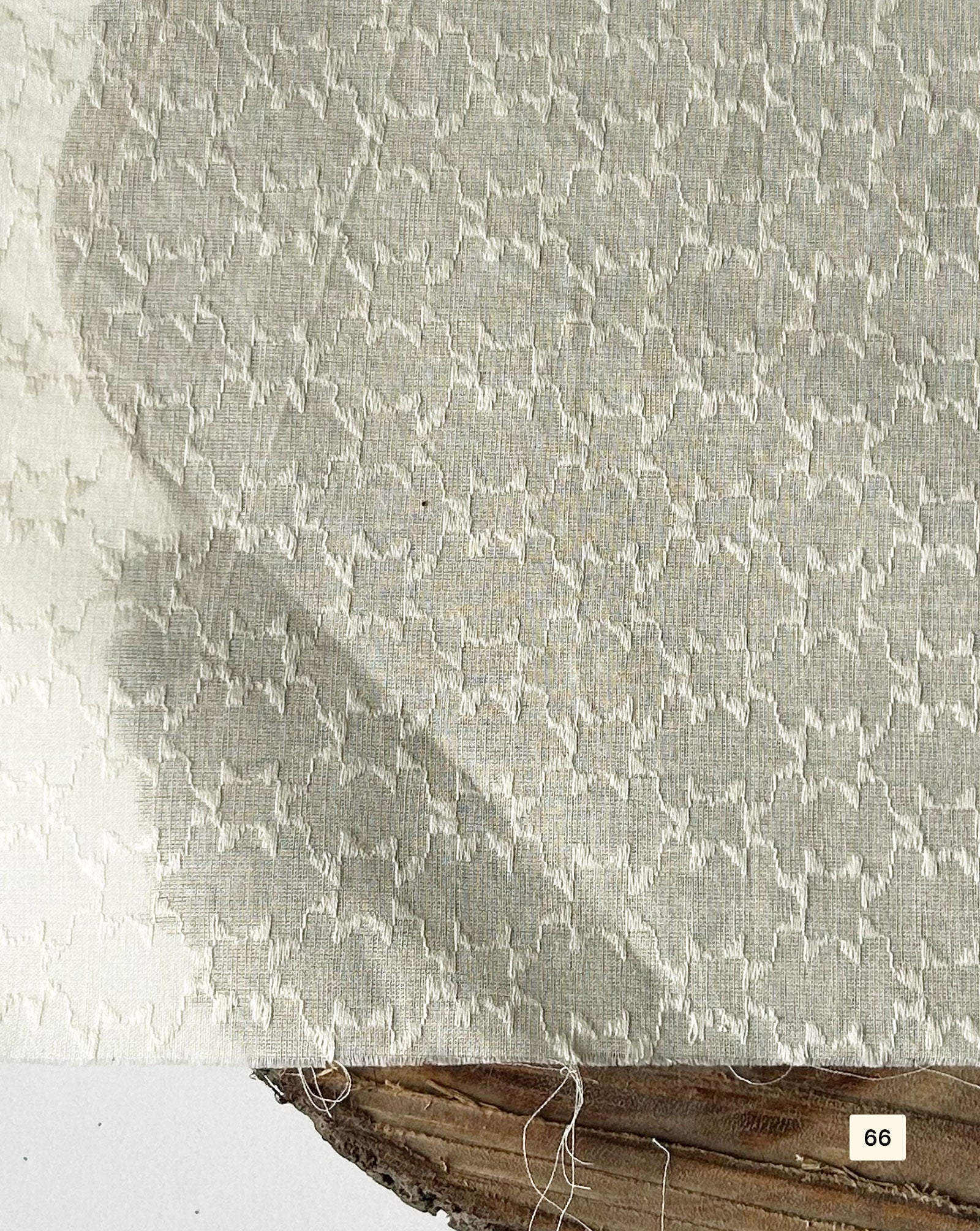 Greige Cotton Dobby fabric 48"