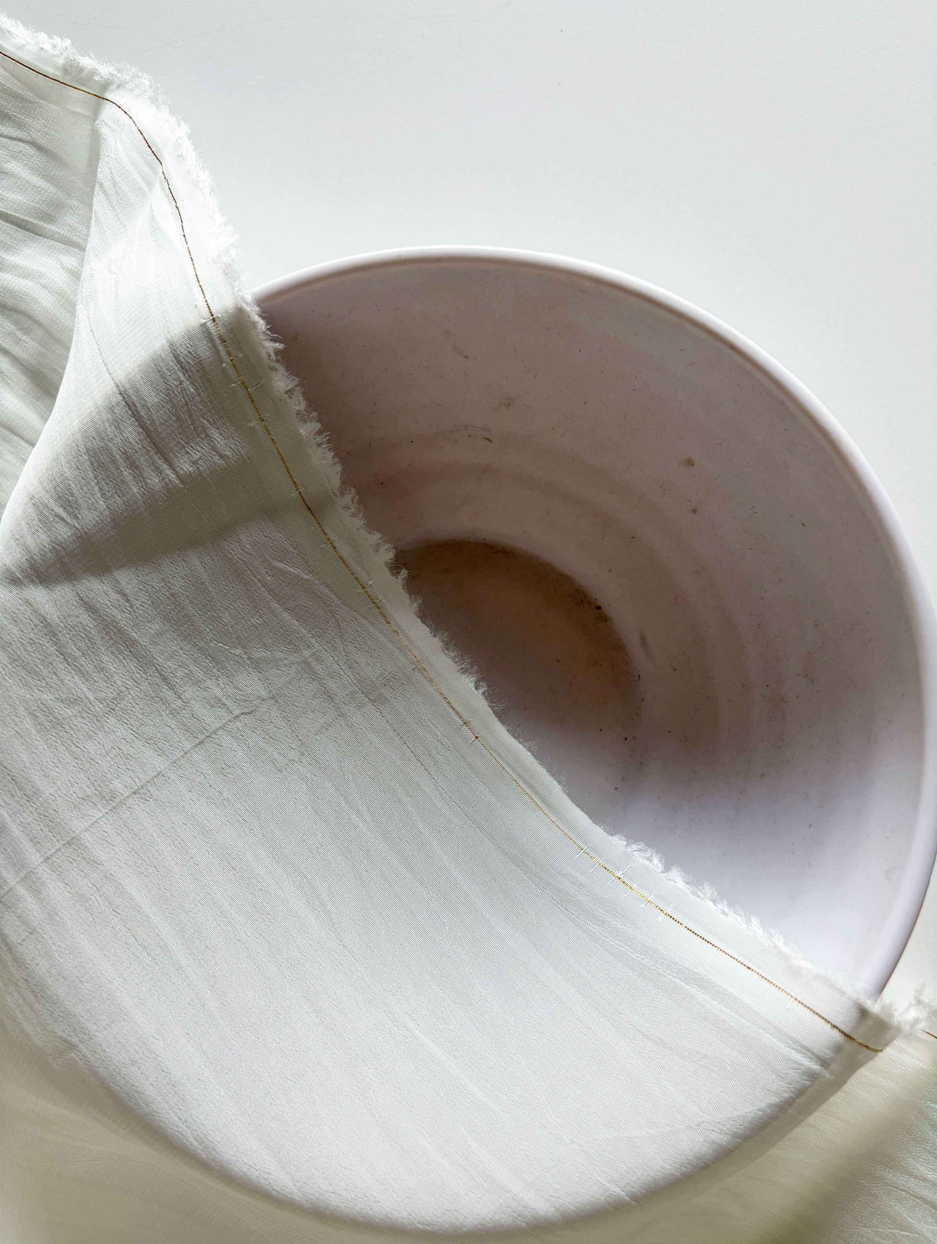 Bemberg Natural Crepe Fabric 56" - ( Swatch 10x12" )