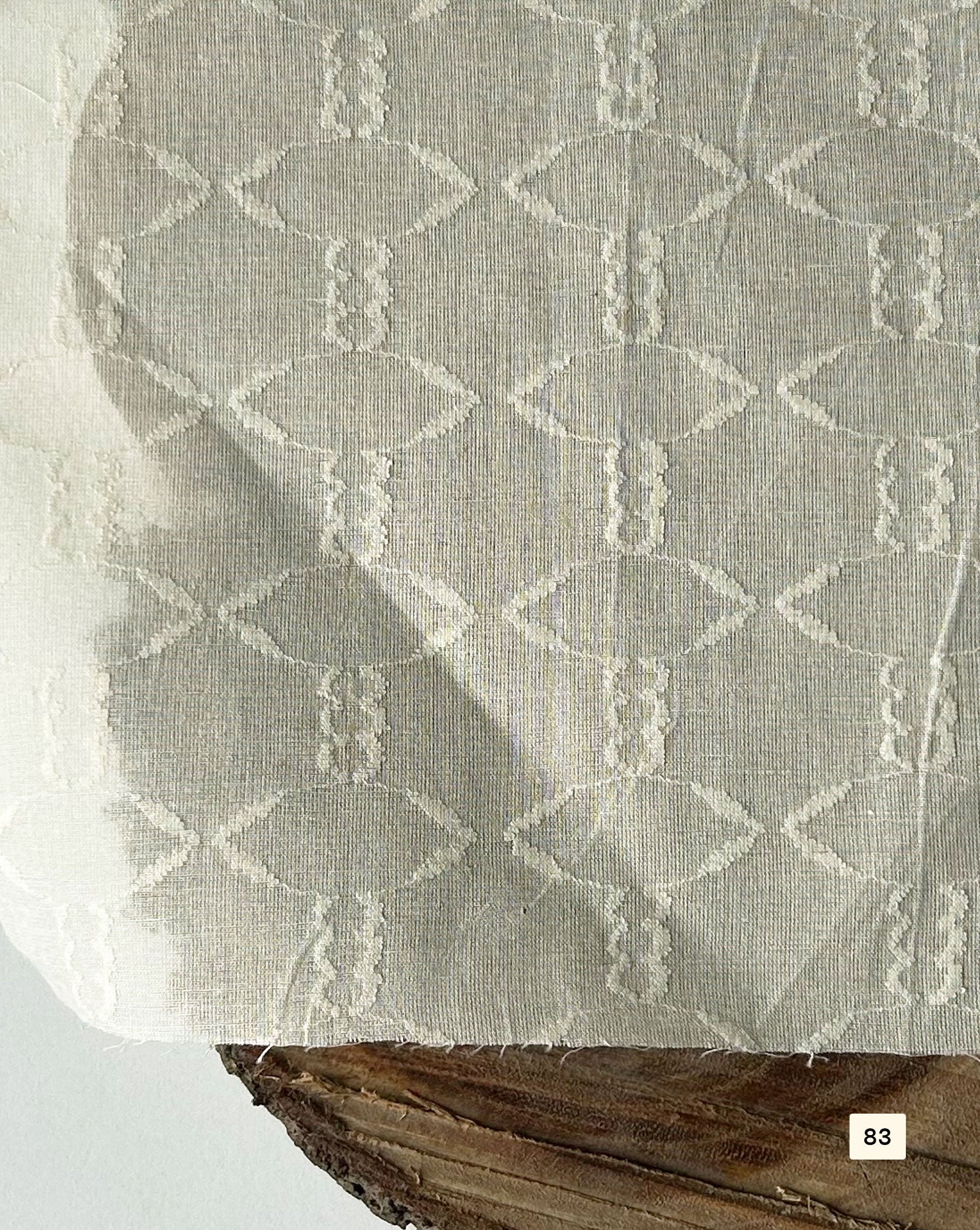 Greige Cotton Dobby fabric 48"