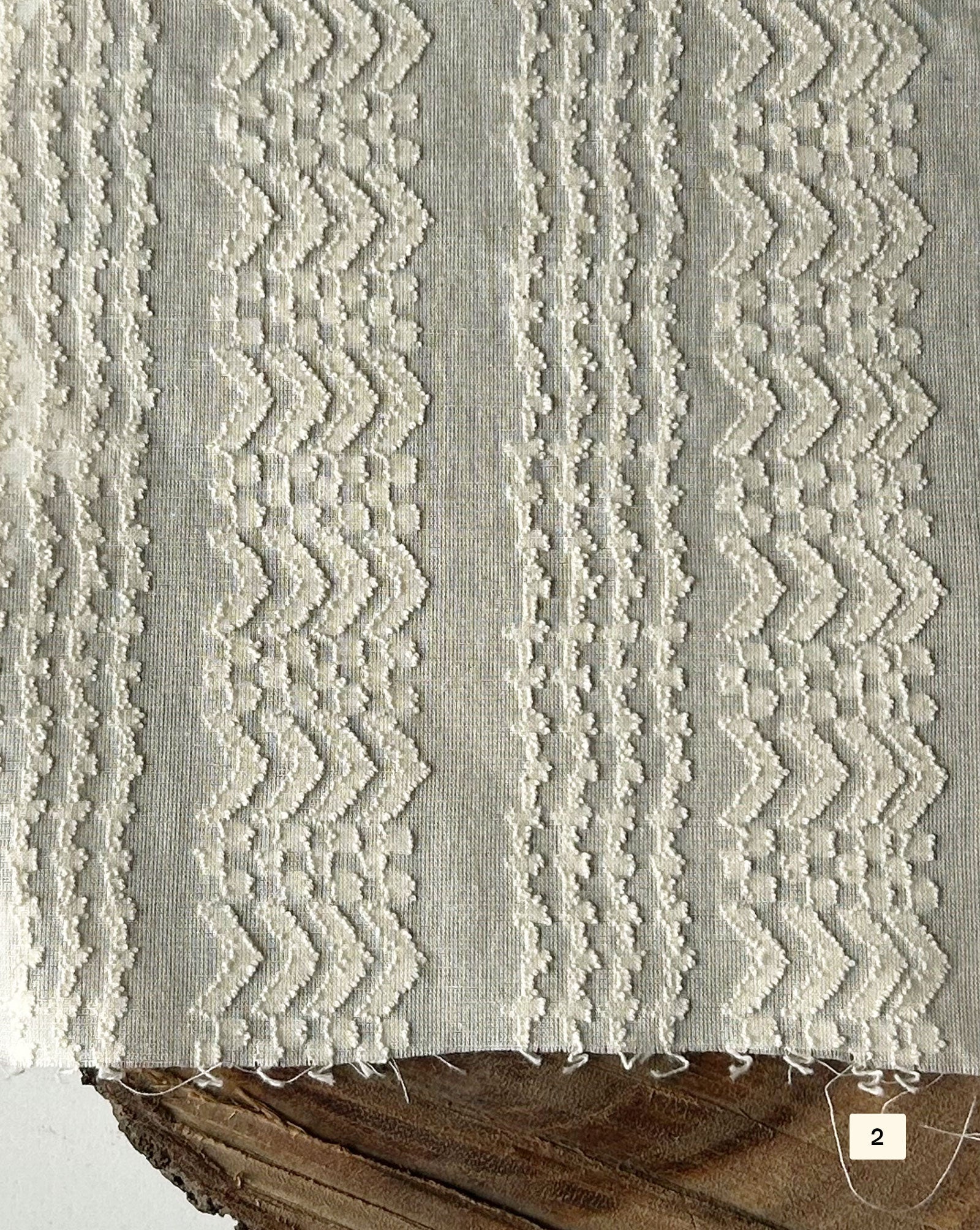Greige Cotton Dobby fabric 48"