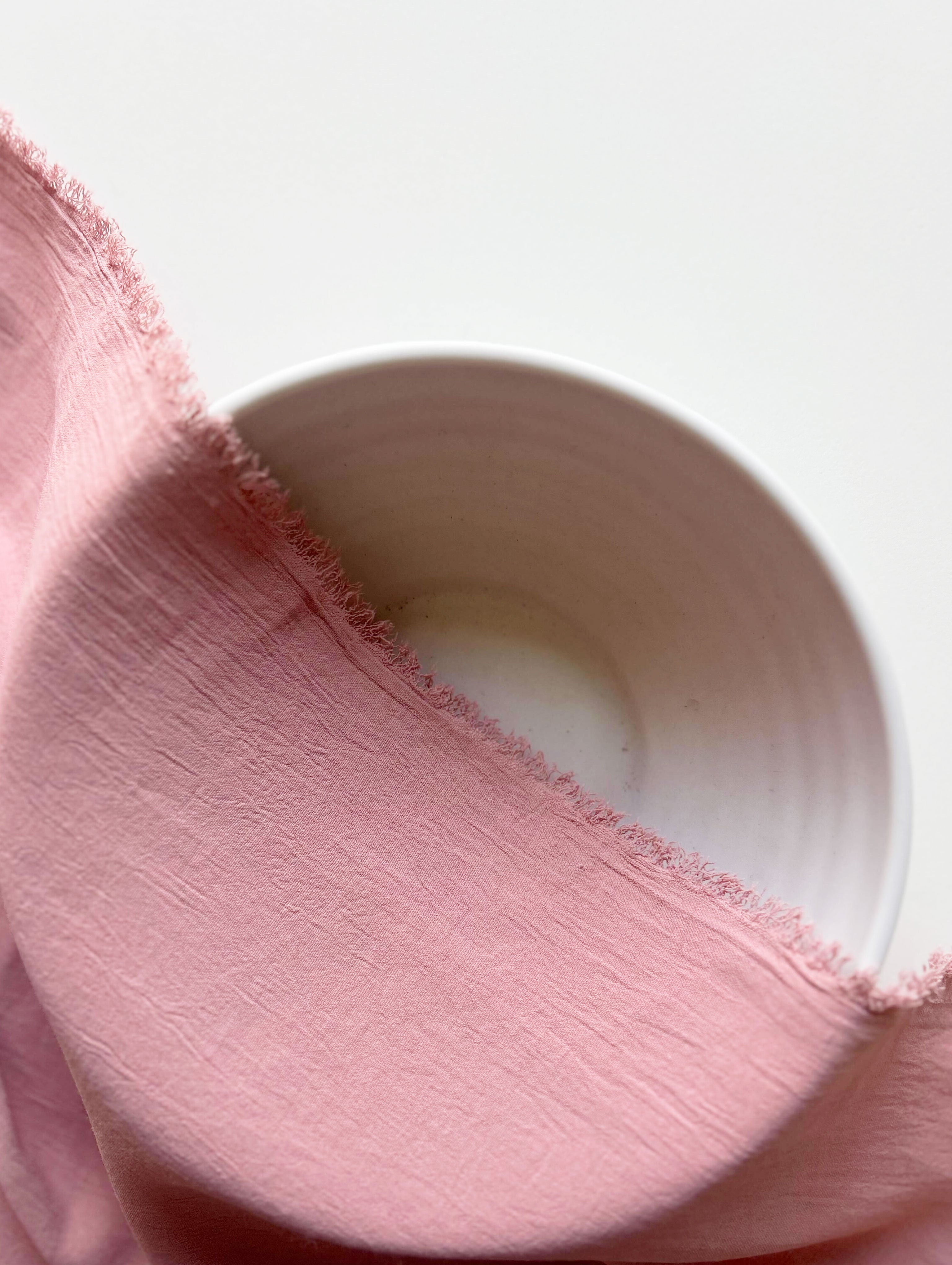 Pink Poly Crepe Mill Dyed Fabric 58" - 19 kg