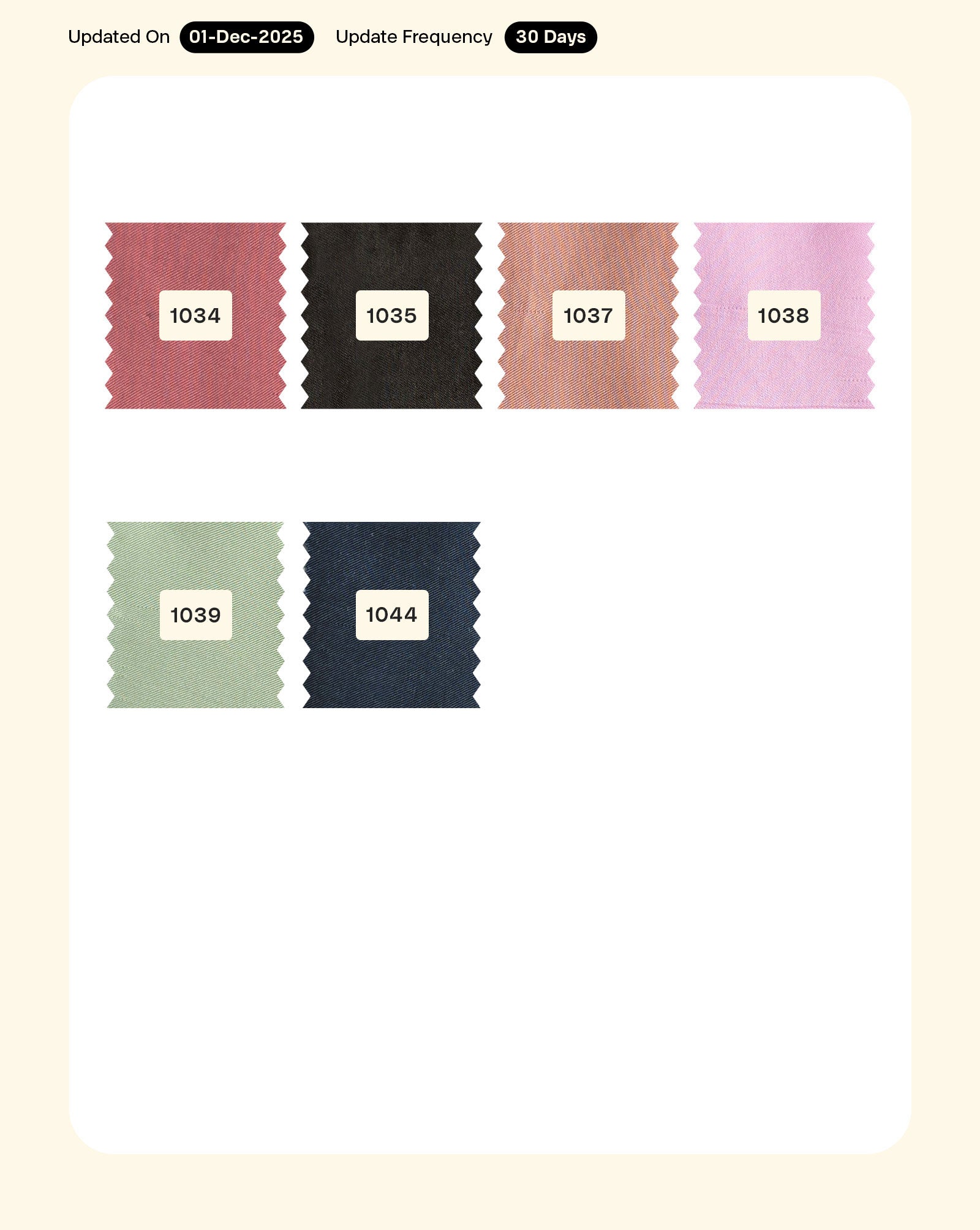 LENZING™ Modal Twill Mill Dyed Fabric 58"