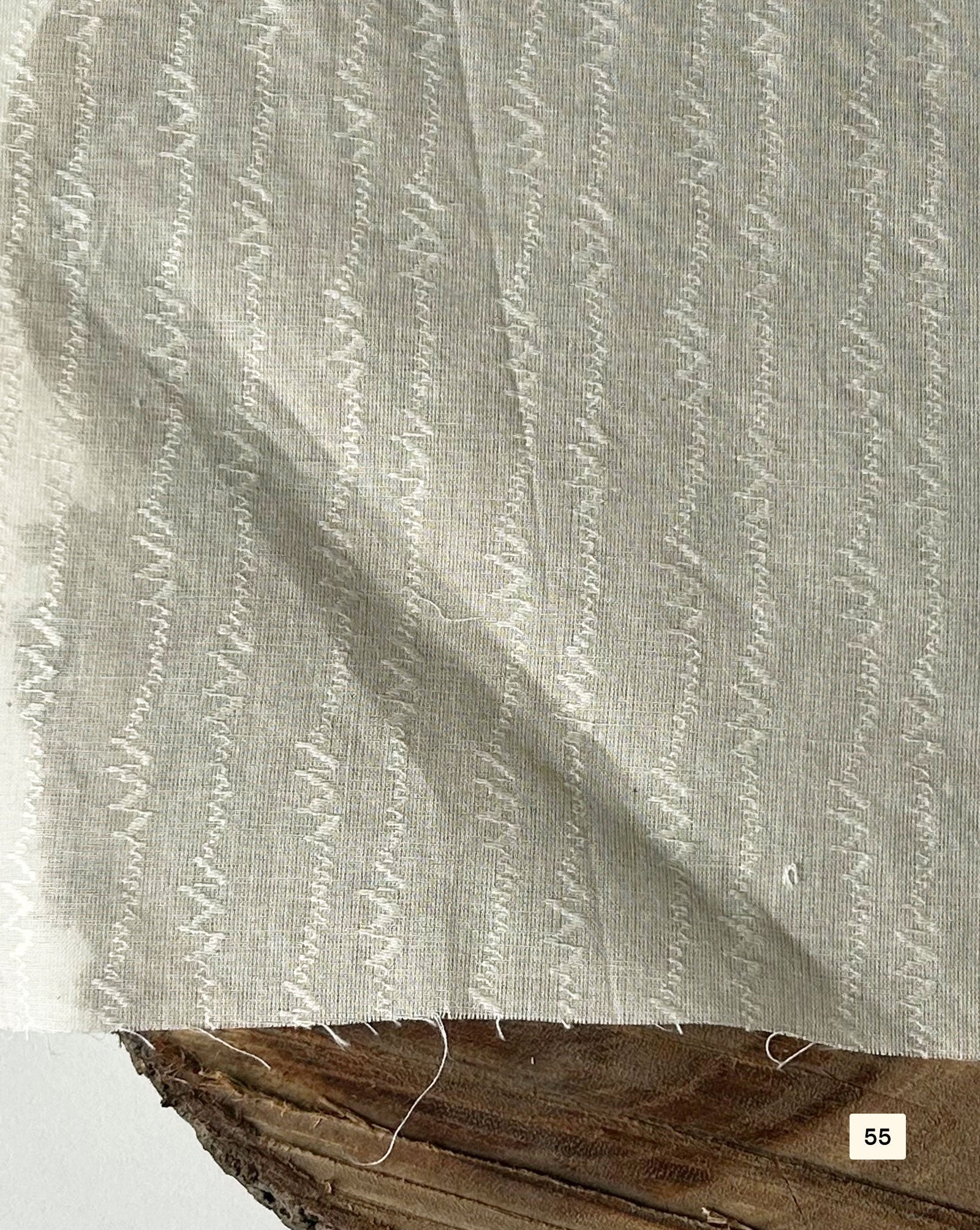 Greige Cotton Dobby fabric 48"