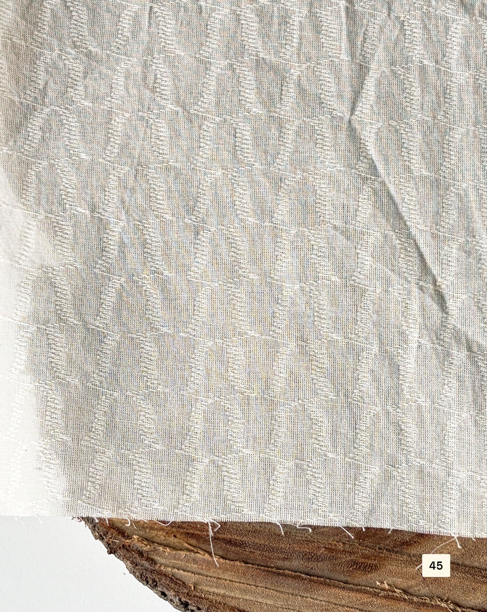 Greige Cotton Dobby fabric 48"