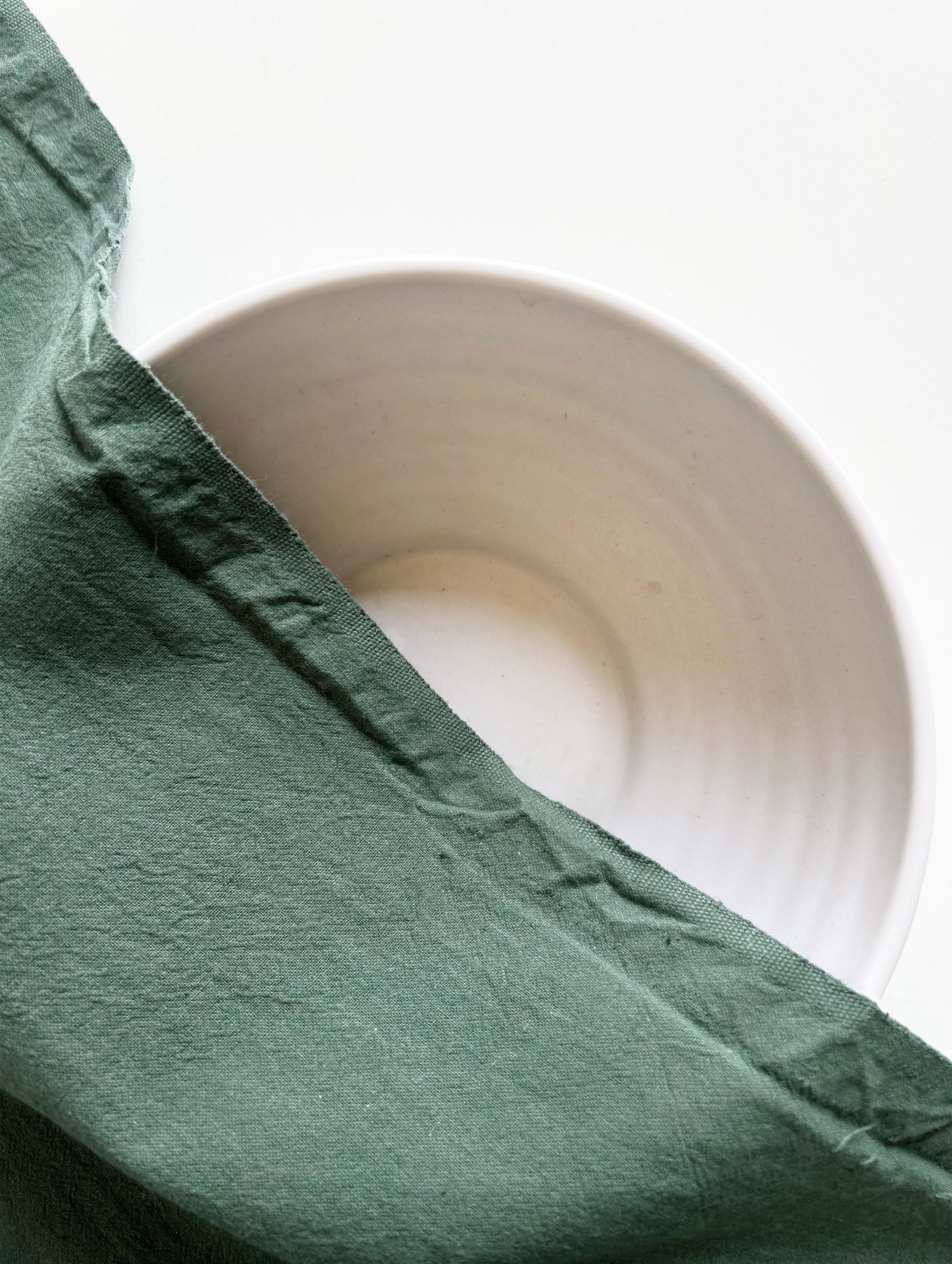 Green Cotton Mill Dyed Fabric 50"