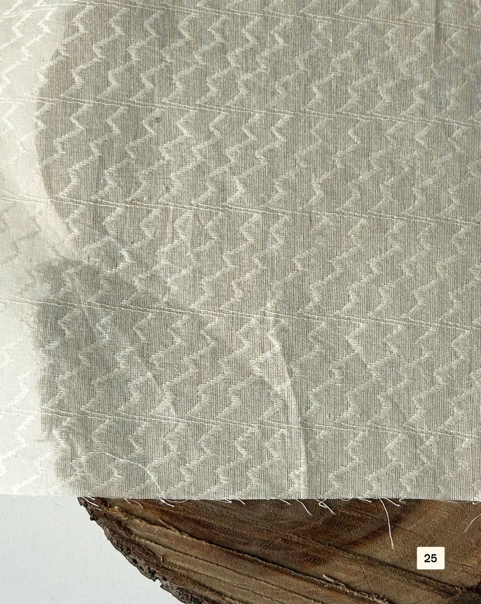 Greige Cotton Dobby fabric 48"