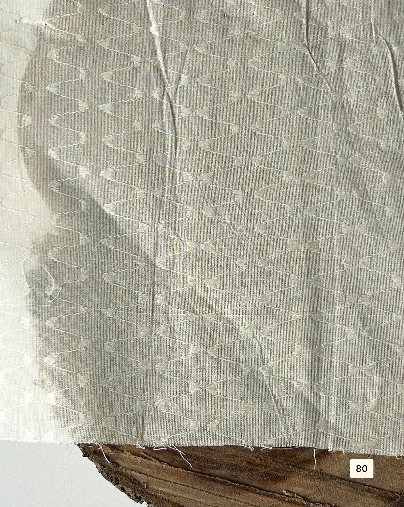 Greige Cotton Dobby fabric 48"