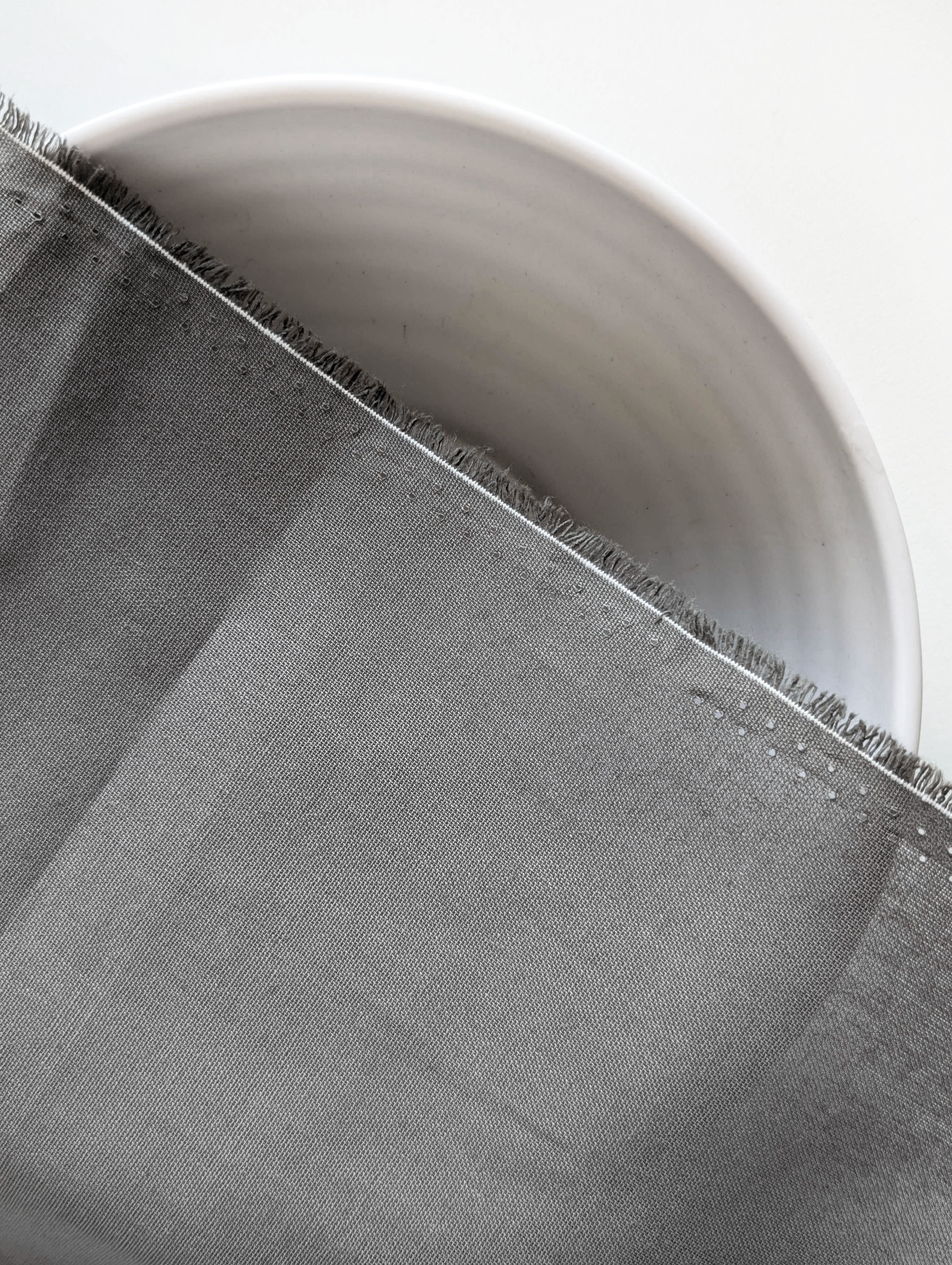 Grey Cotton Flex Mill Dyed Fabric