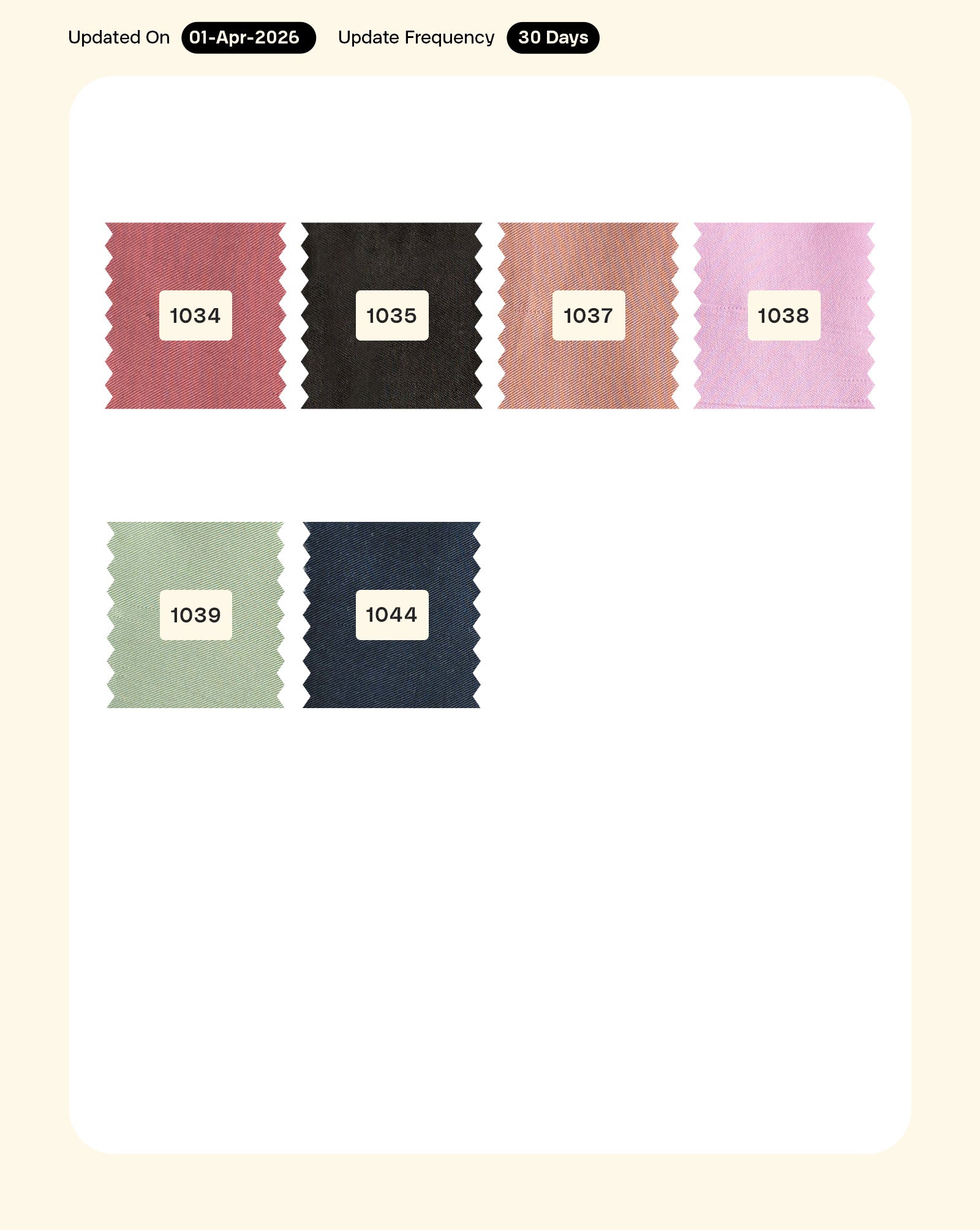 LENZING™ Modal Twill Mill Dyed Fabric 58"