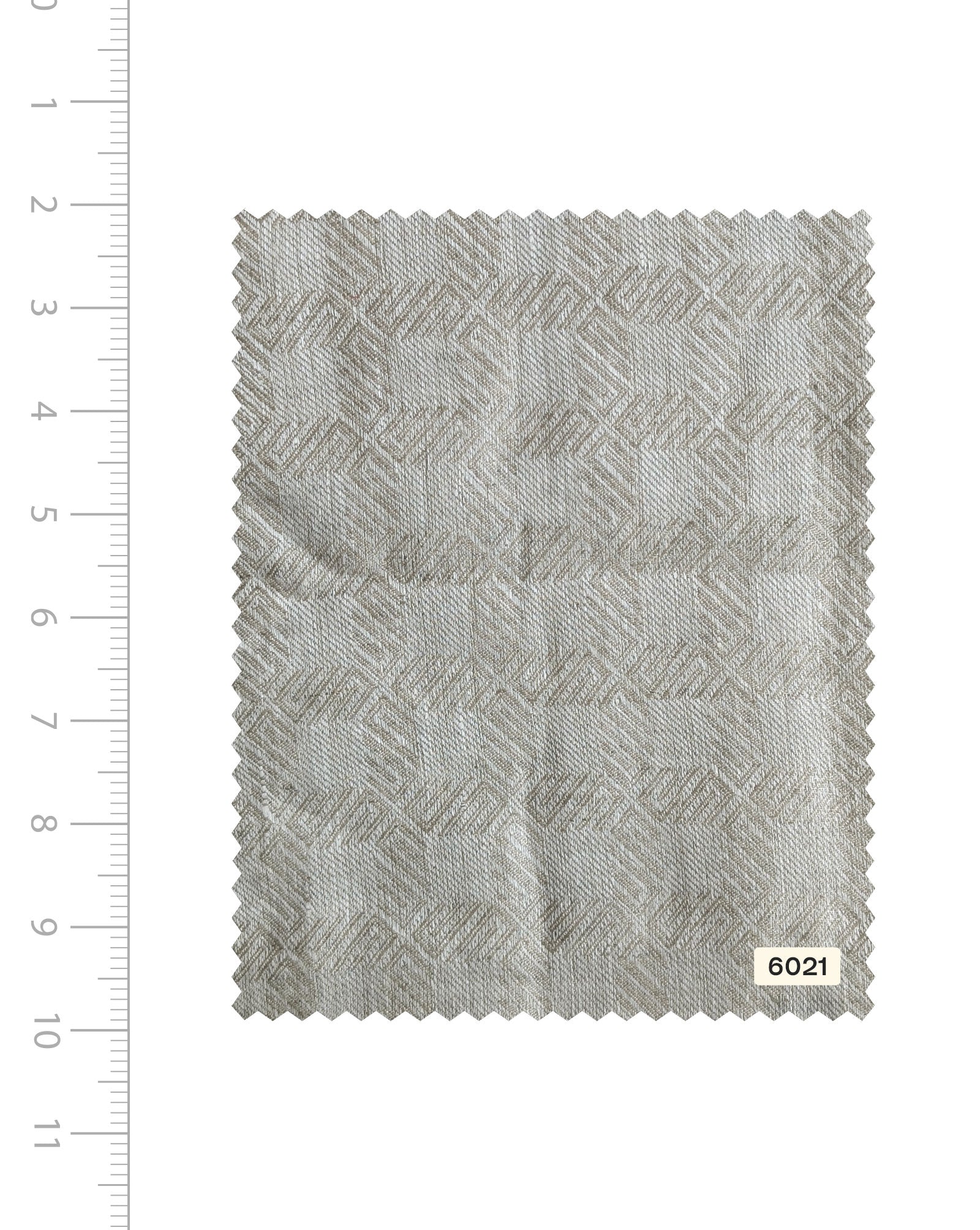 Natural 60 Lea Pure Jacquard Linen Fabric 58"