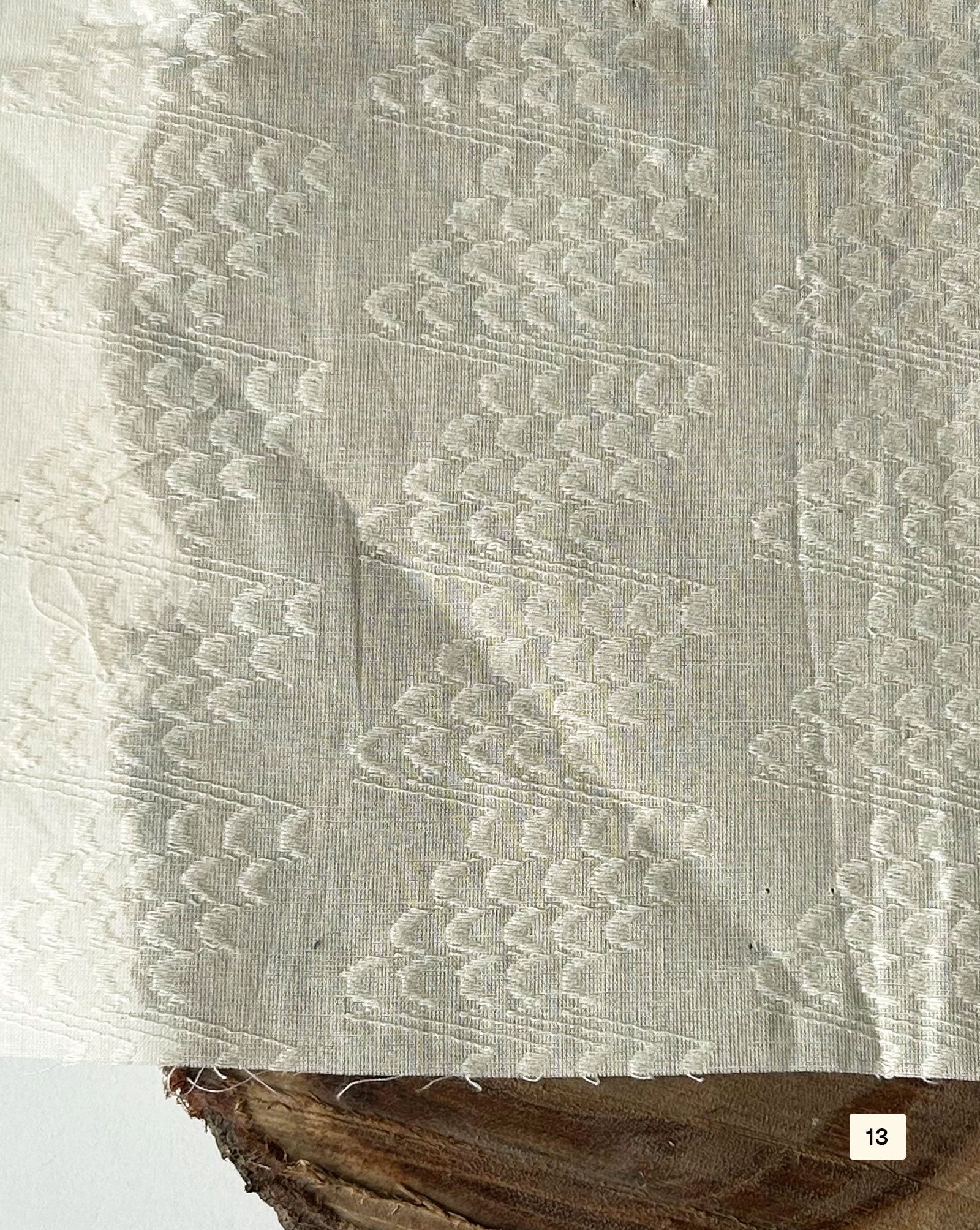 Greige Cotton Dobby fabric 48"